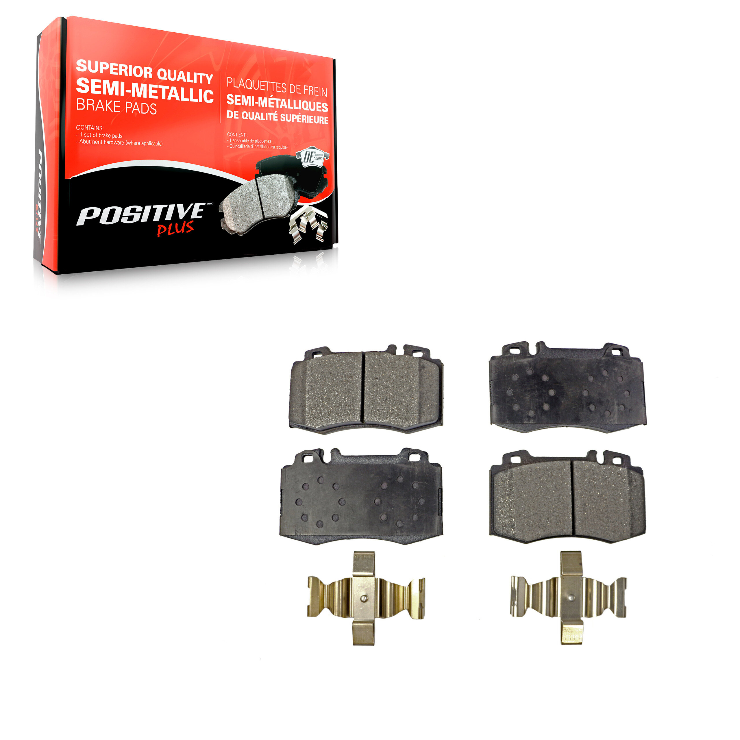 Positive Plus - PPF-D847 - Front Disc Brake Pad
