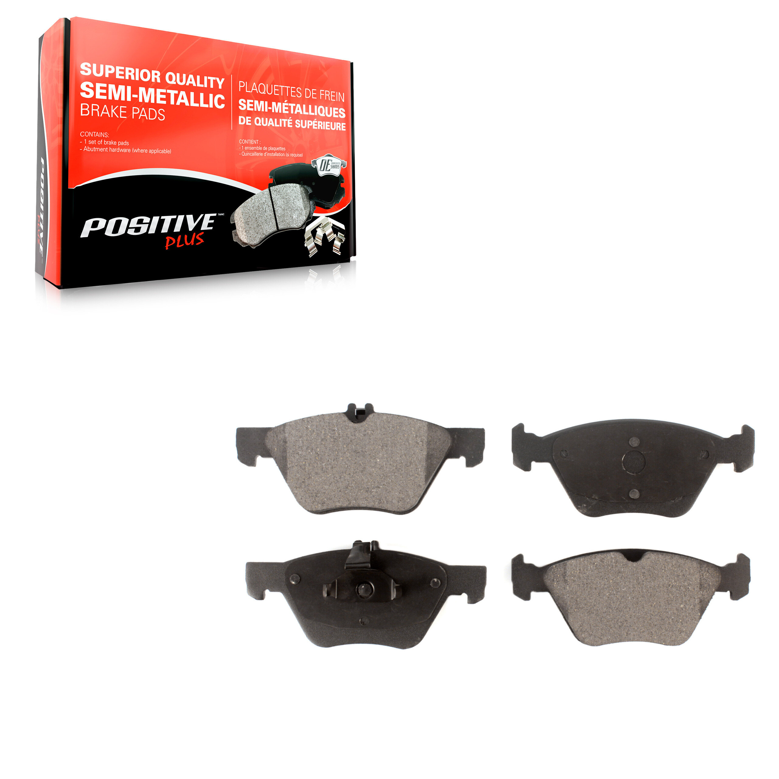 Positive Plus - PPF-D853 - Front Disc Brake Pad