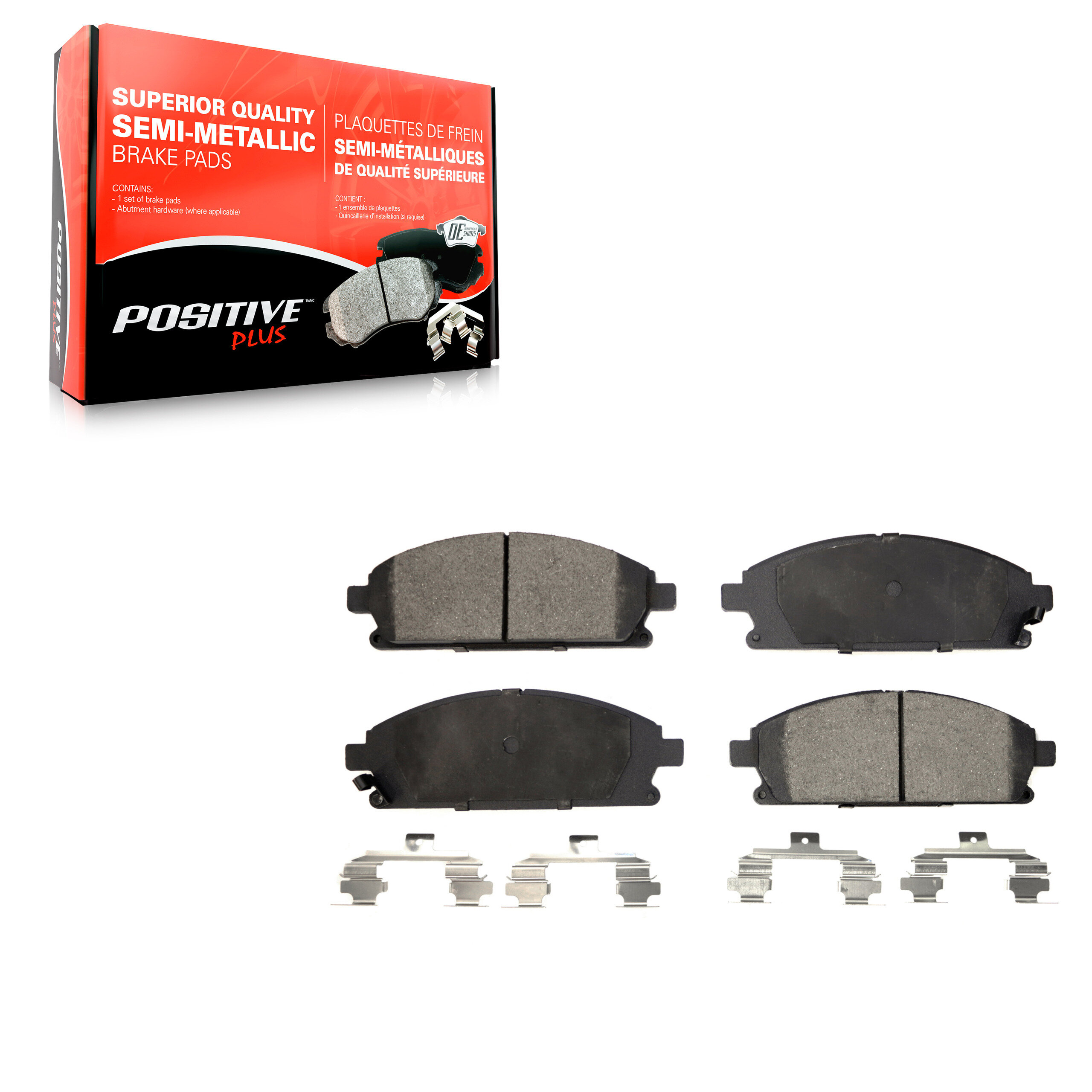 Positive Plus - PPF-D855 - Front Disc Brake Pad