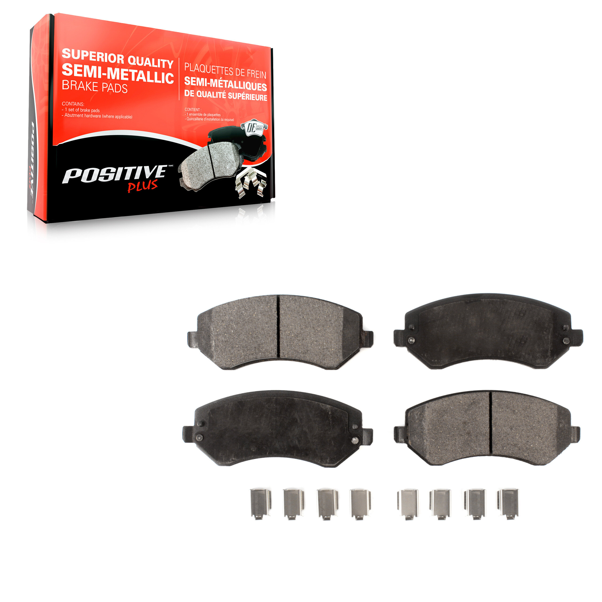 Positive Plus - PPF-D856 - Front Disc Brake Pad