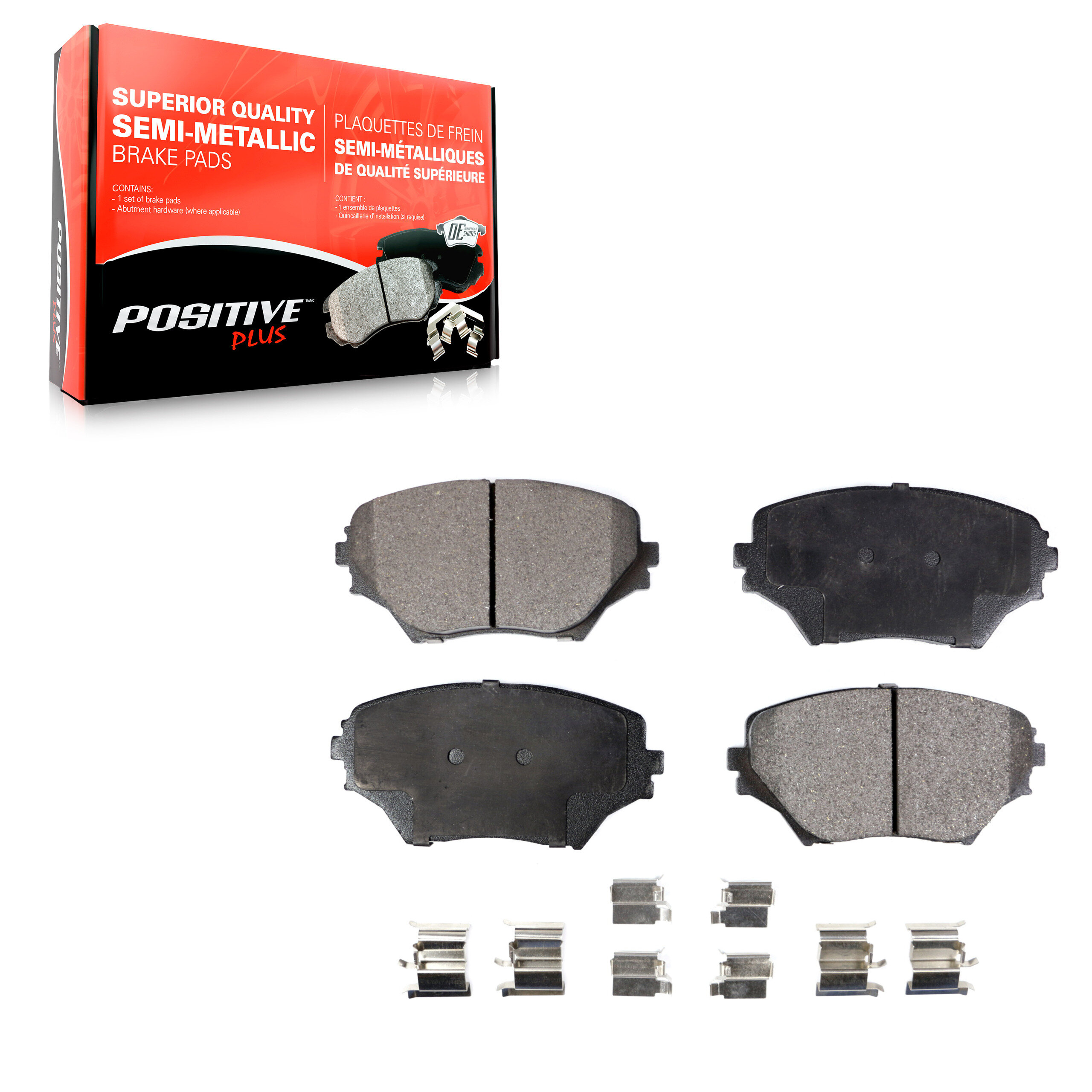 Positive Plus - PPF-D862 - Front Disc Brake Pad