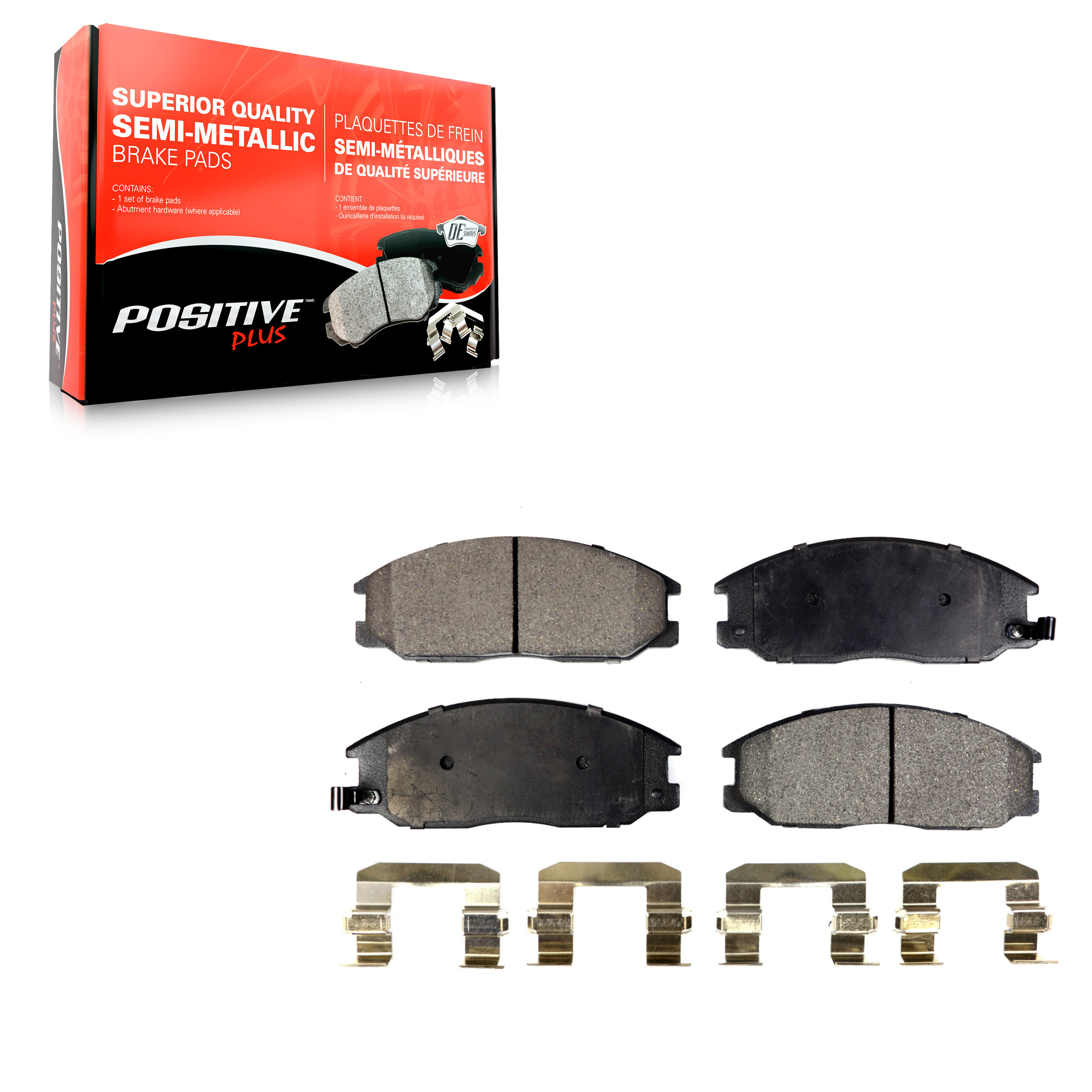 Positive Plus - PPF-D864 - Front Disc Brake Pad