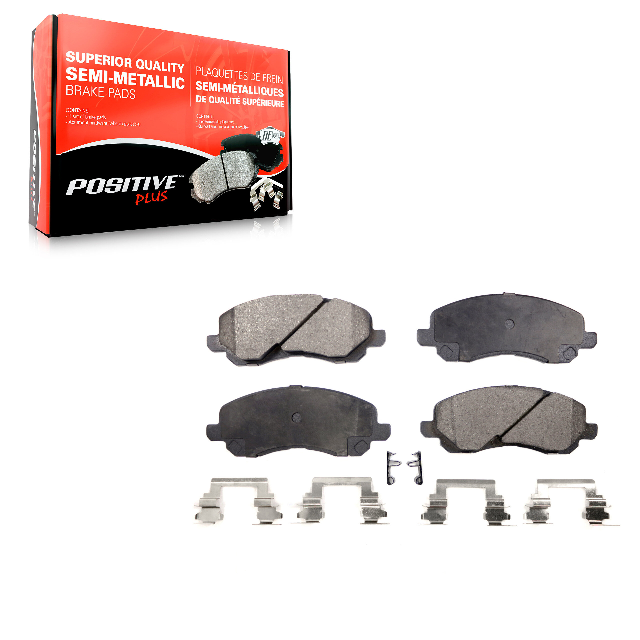 Positive Plus - PPF-D866 - Front Disc Brake Pad