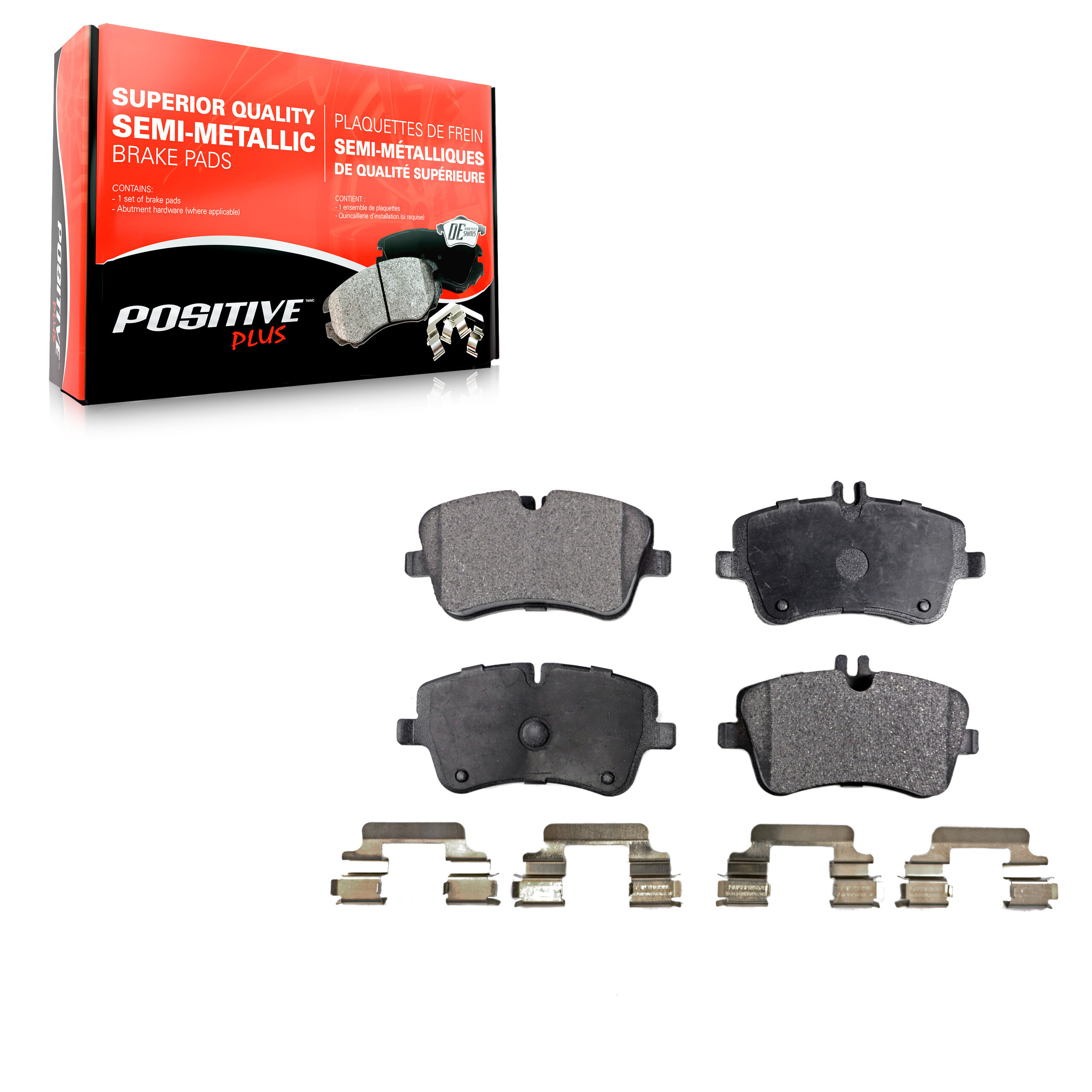 Positive Plus - PPF-D872 - Front Disc Brake Pad