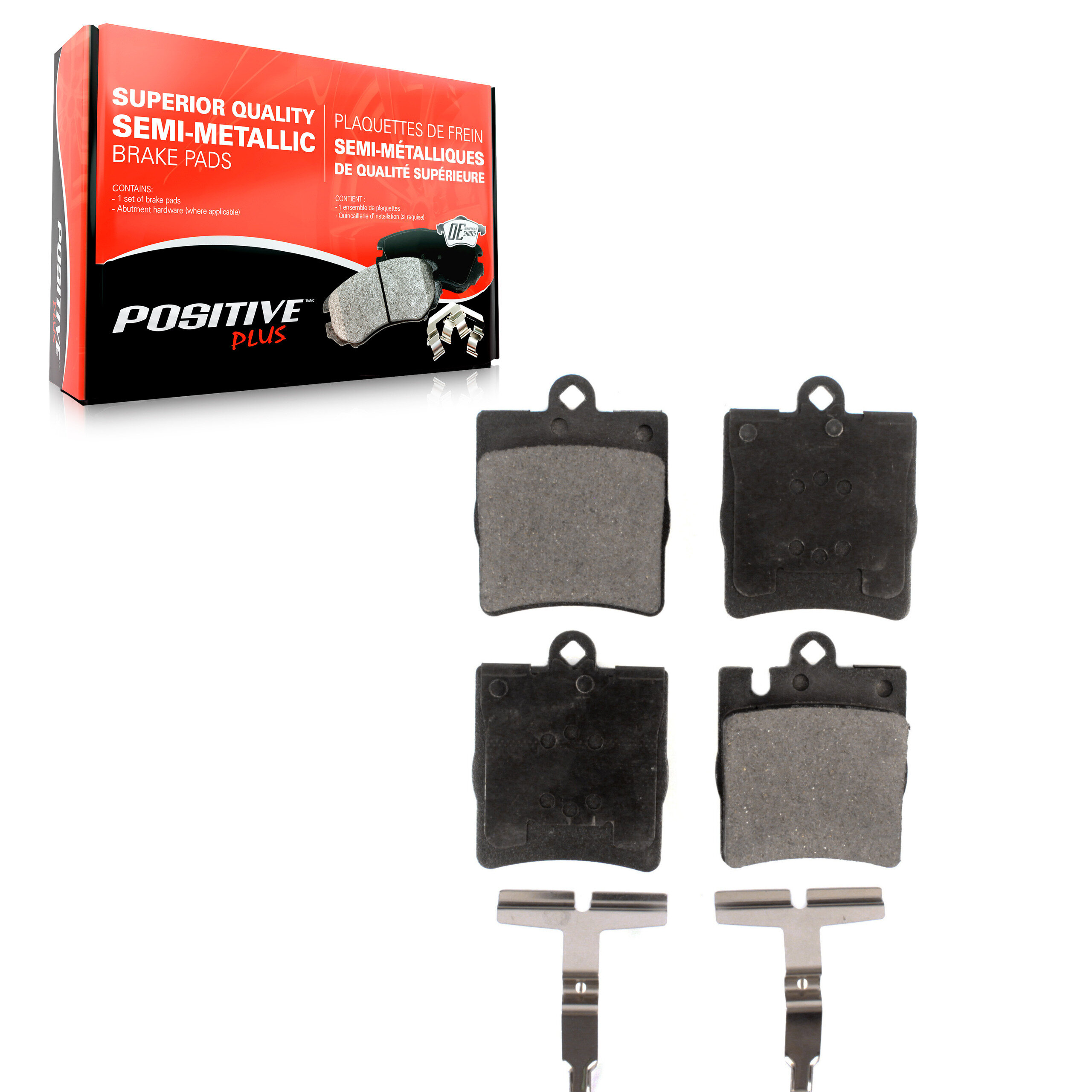 Positive Plus - PPF-D873 - Rear Disc Brake Pad