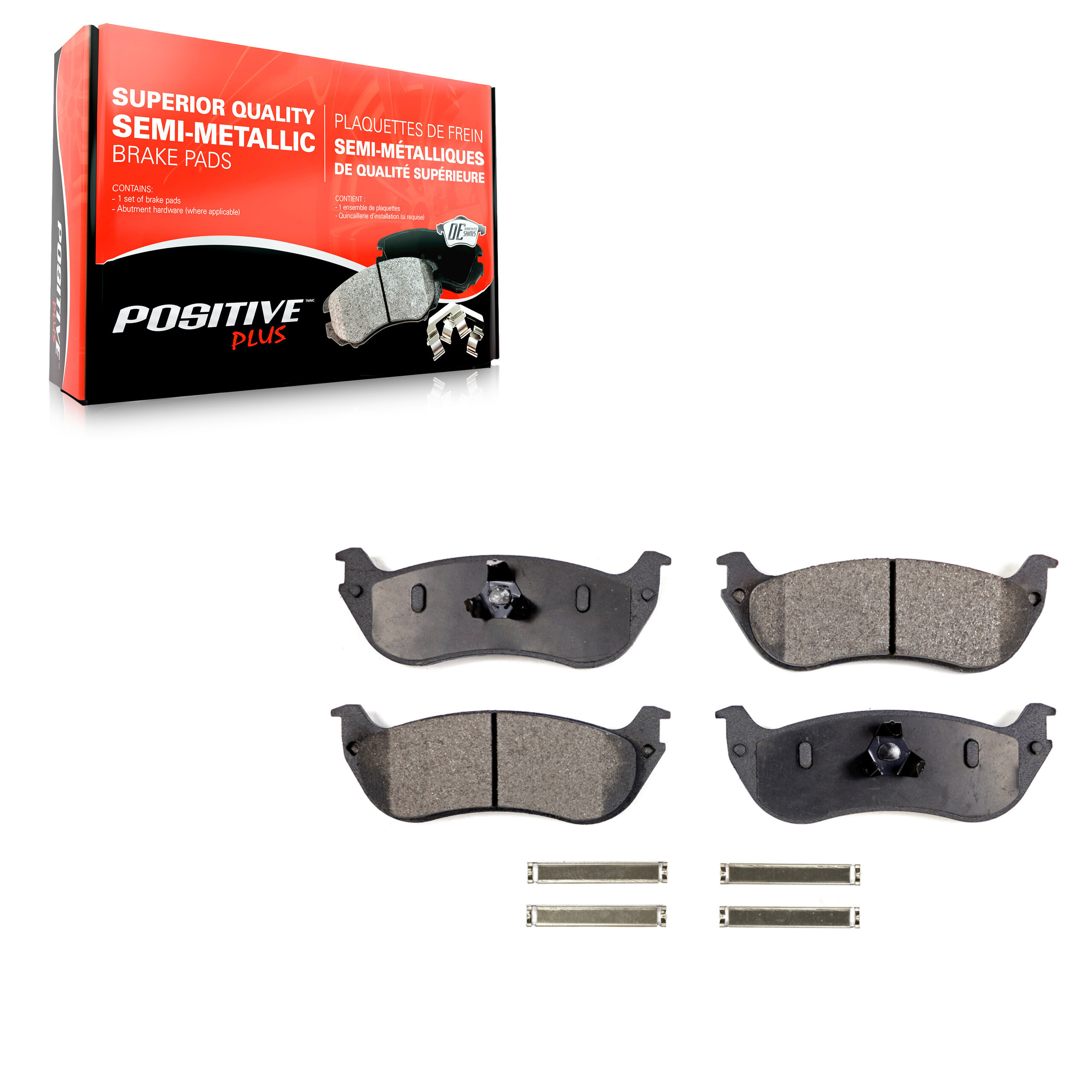 Positive Plus - PPF-D881 - Rear Disc Brake Pad
