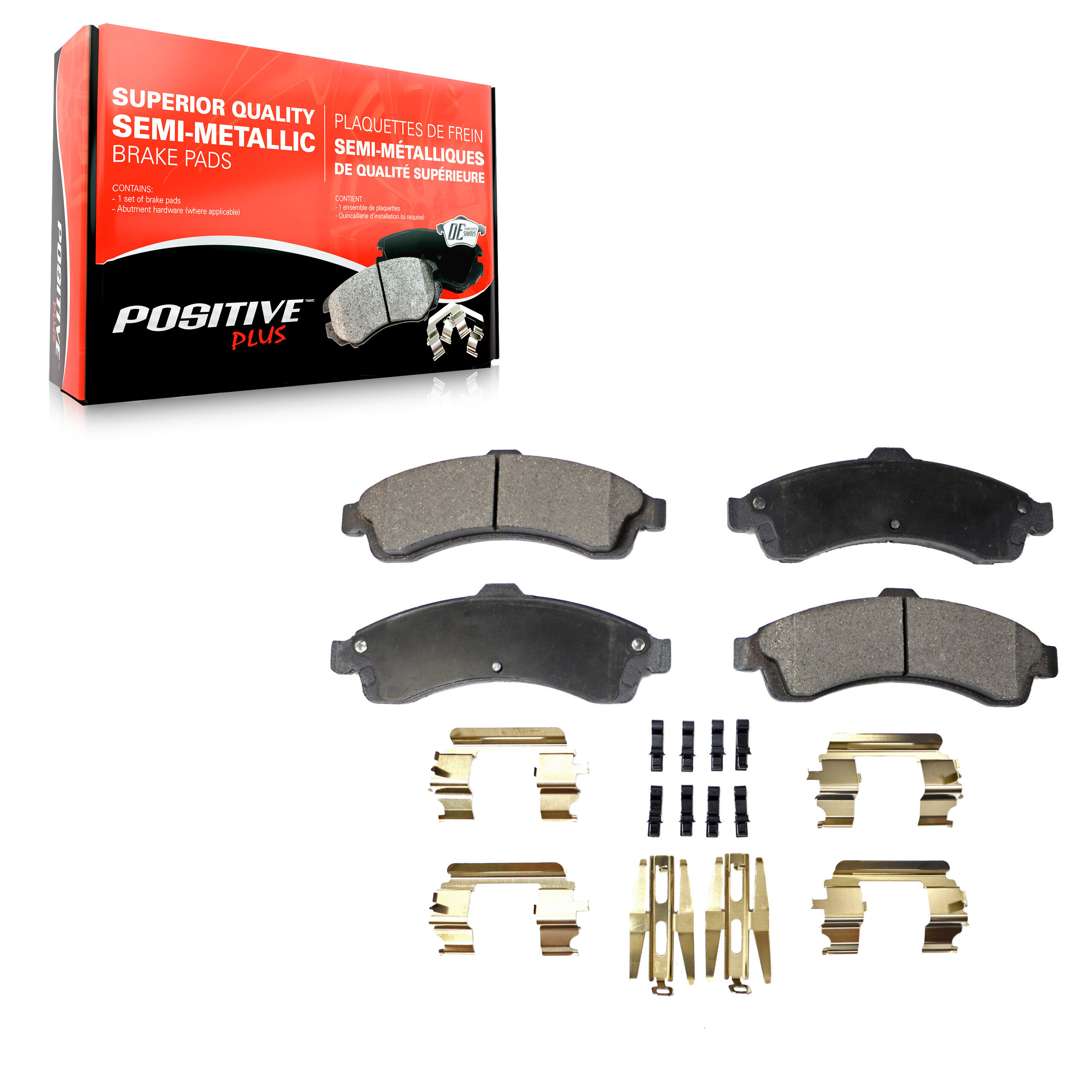 Positive Plus - PPF-D882 - Front Disc Brake Pad