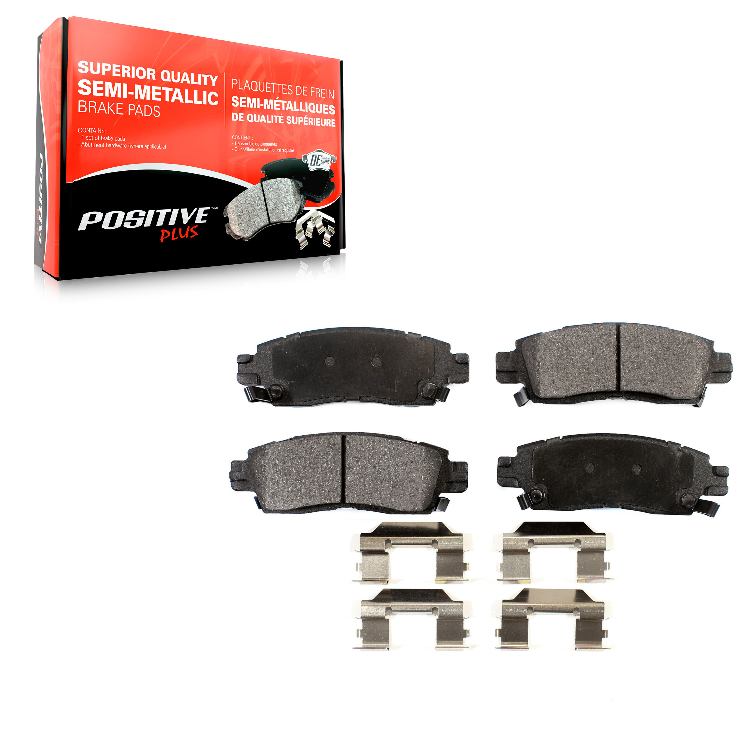 Positive Plus - PPF-D883 - Rear Disc Brake Pad