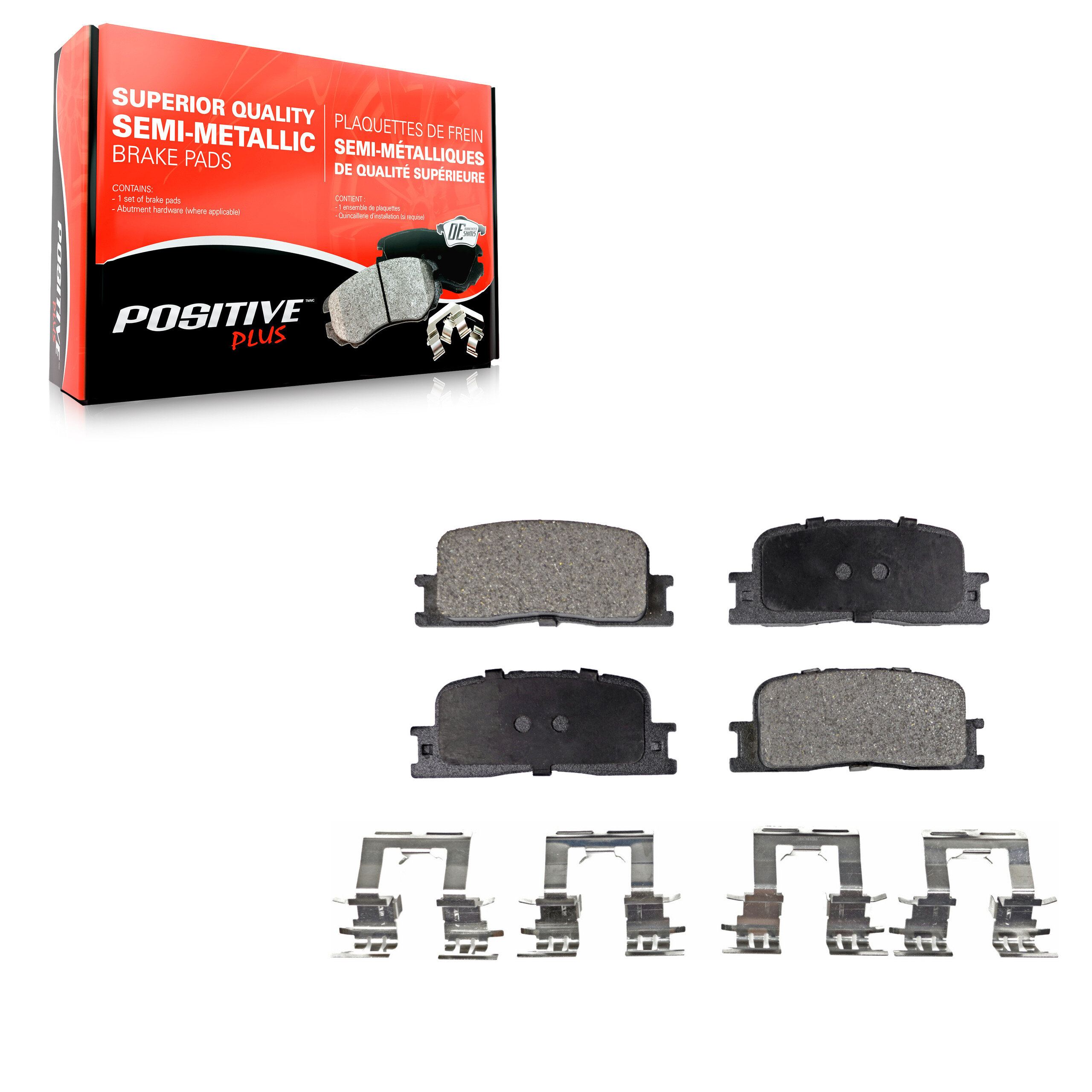 Positive Plus - PPF-D885 - Rear Disc Brake Pad