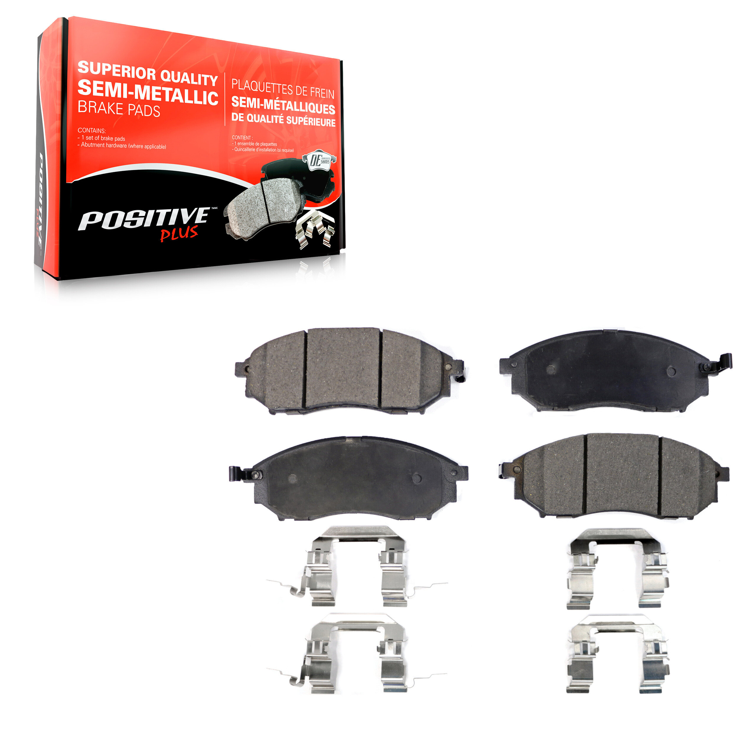Positive Plus - PPF-D888 - Front Disc Brake Pad