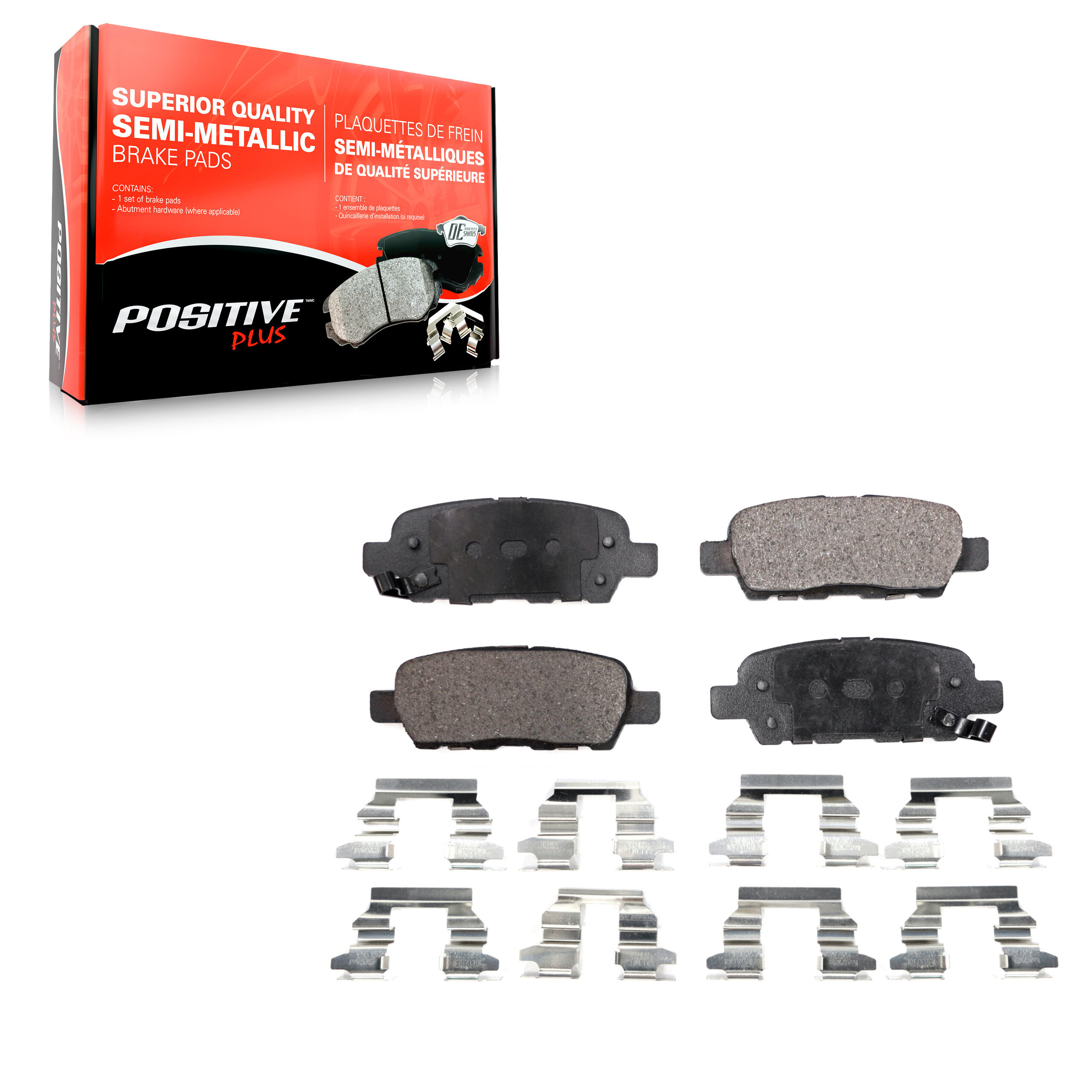 Positive Plus - PPF-D905 - Rear Disc Brake Pad