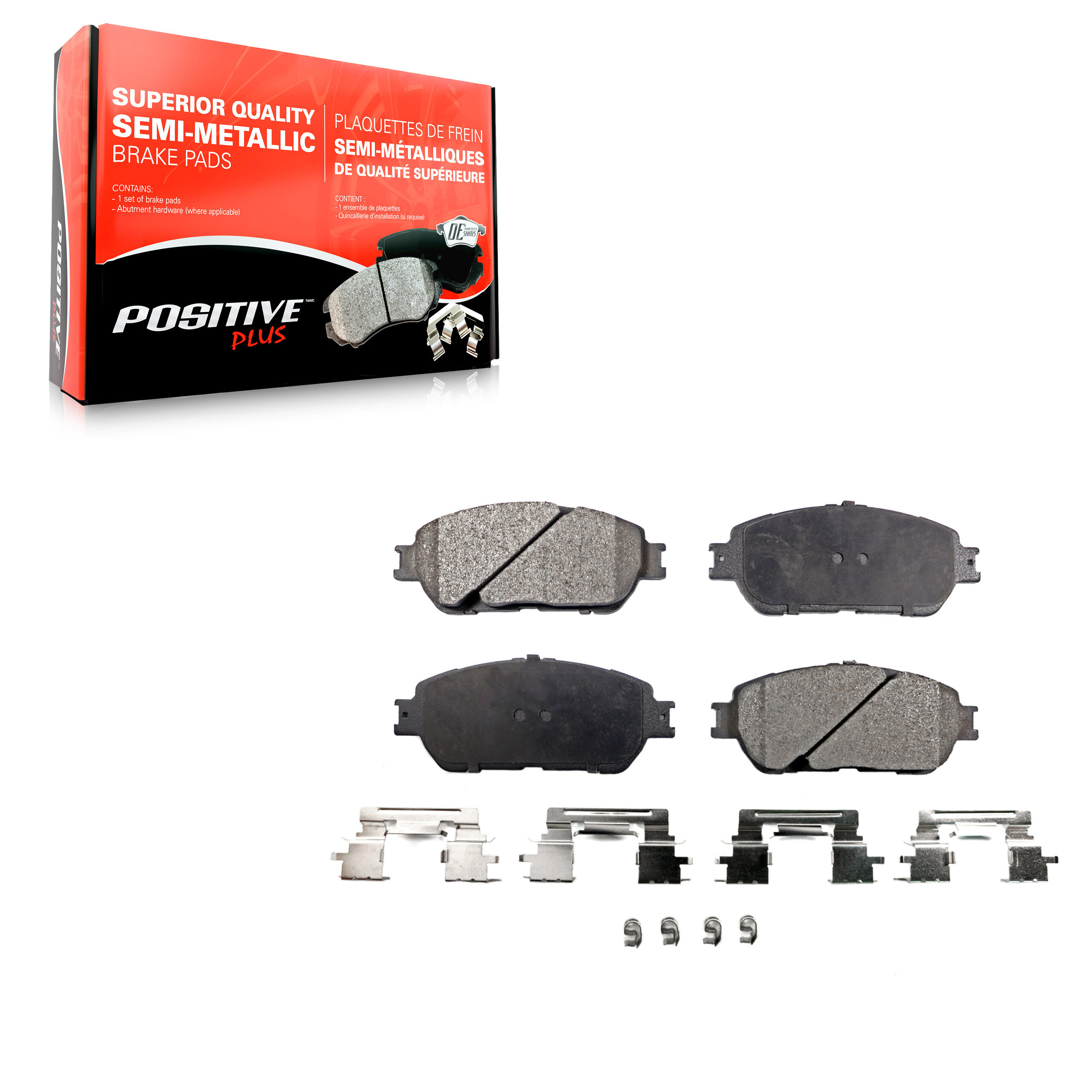 Positive Plus - PPF-D906 - Front Disc Brake Pad
