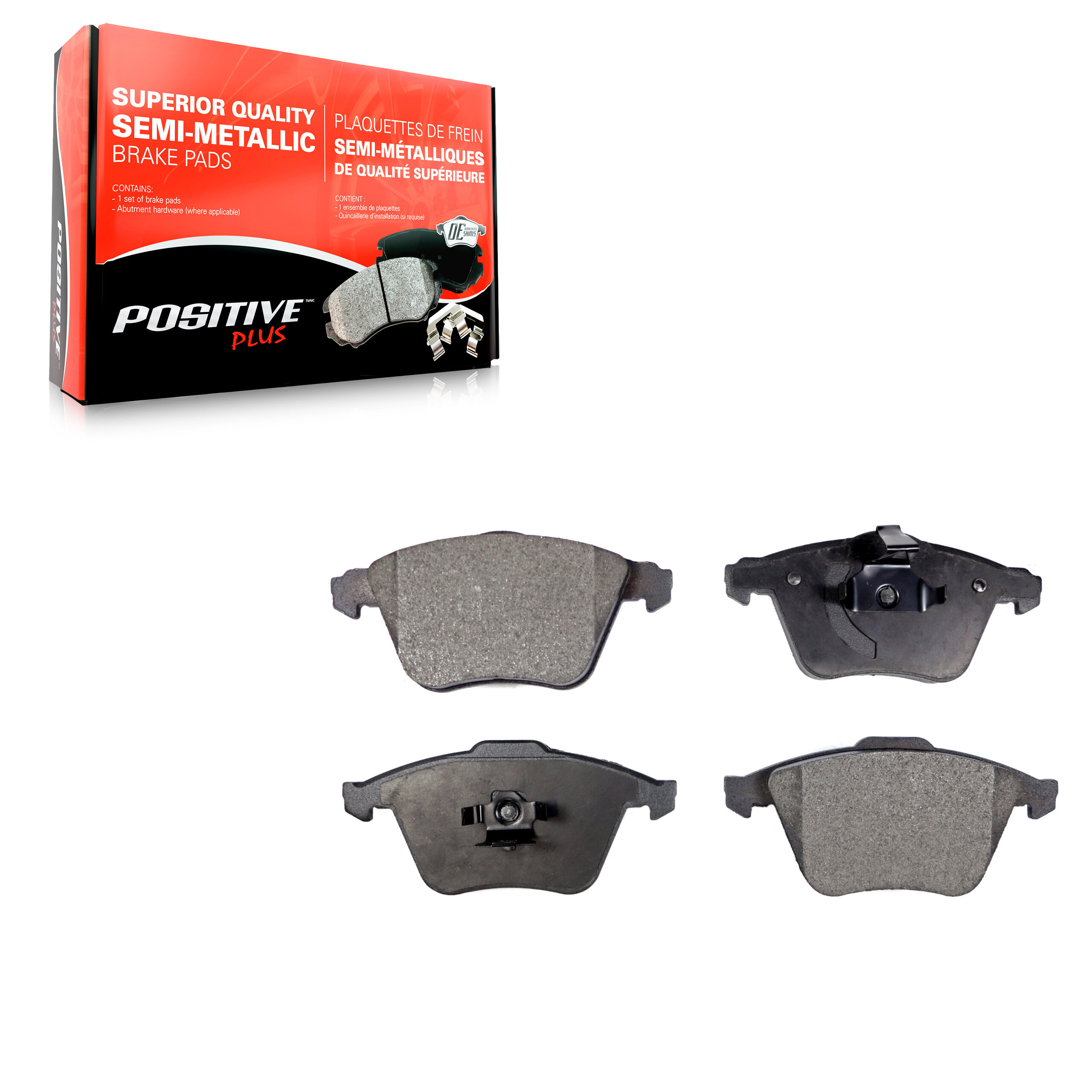 Positive Plus - PPF-D915A - Front Disc Brake Pad