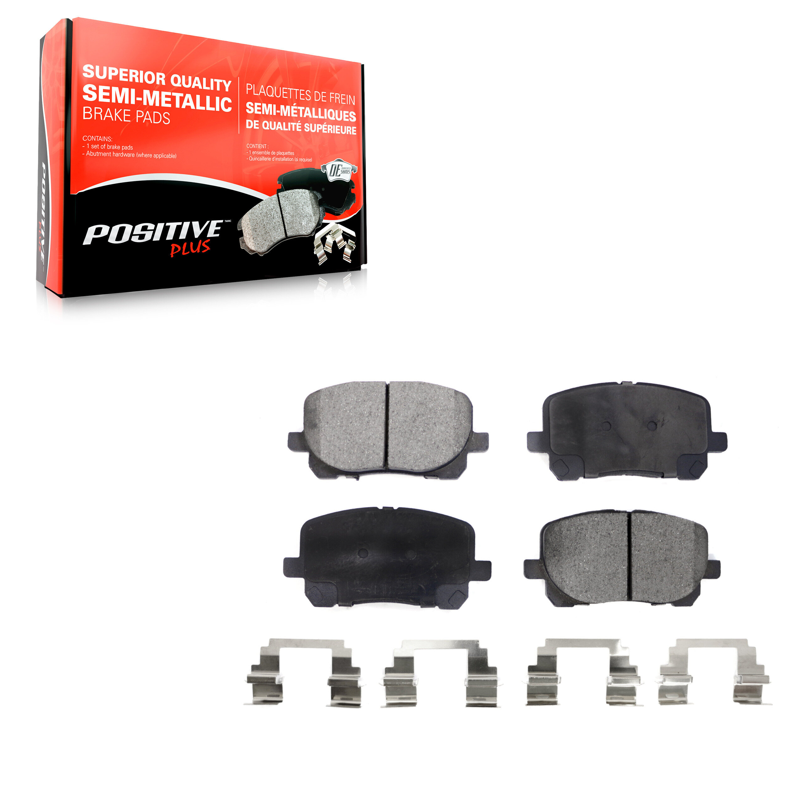 Positive Plus - PPF-D923 - Front Disc Brake Pad