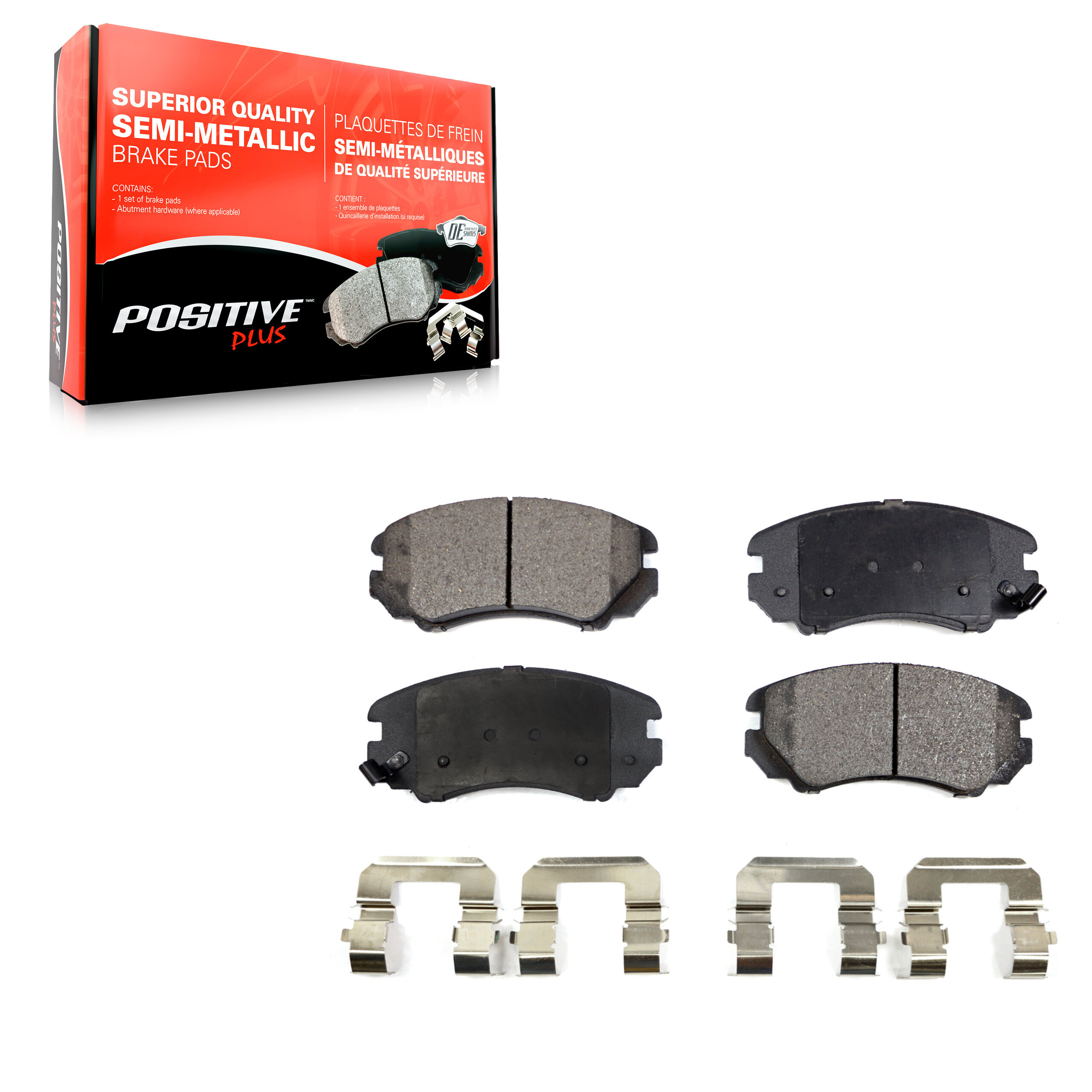 Positive Plus - PPF-D924 - Front Disc Brake Pad