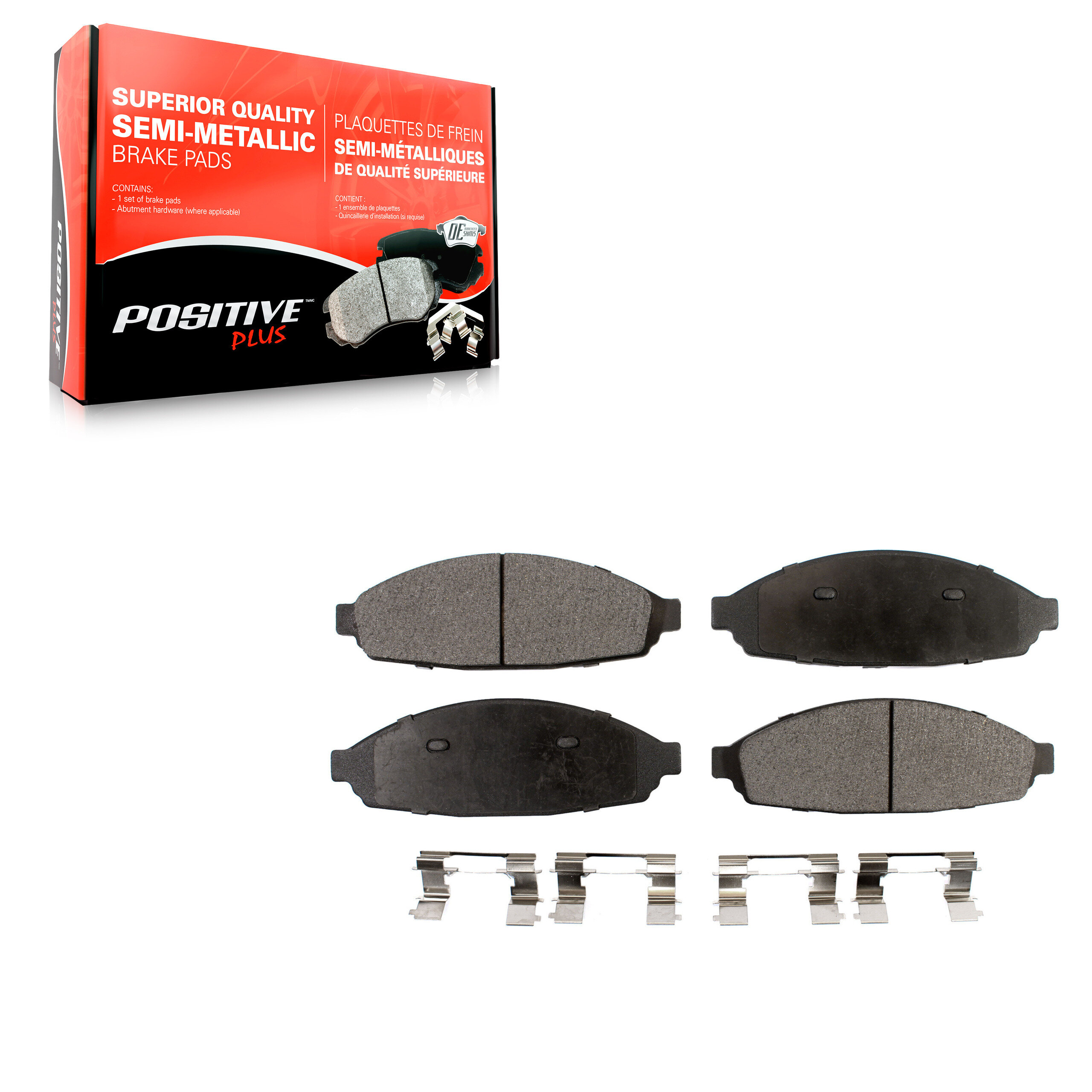 Positive Plus - PPF-D931 - Front Disc Brake Pad