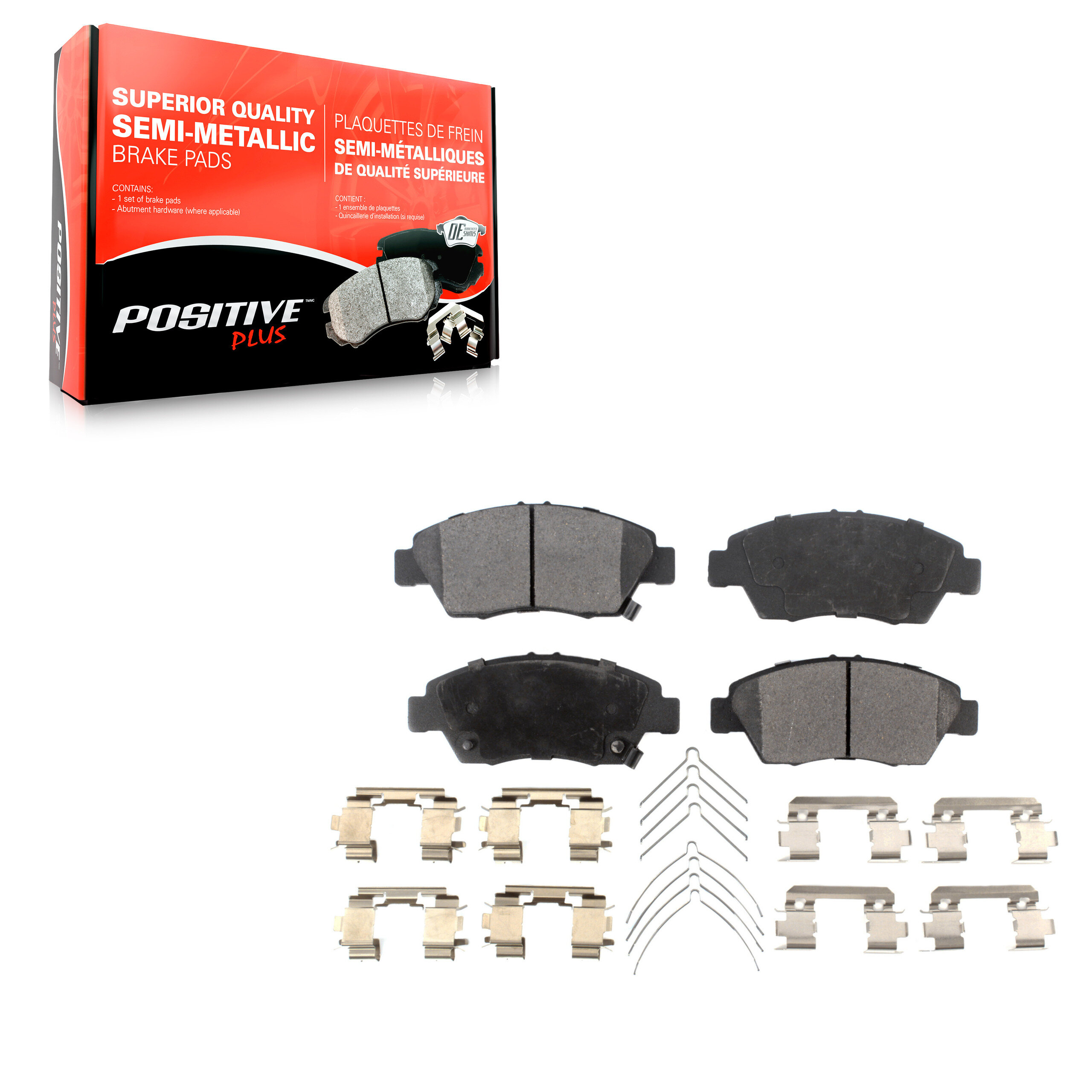Positive Plus - PPF-D948 - Front Disc Brake Pad