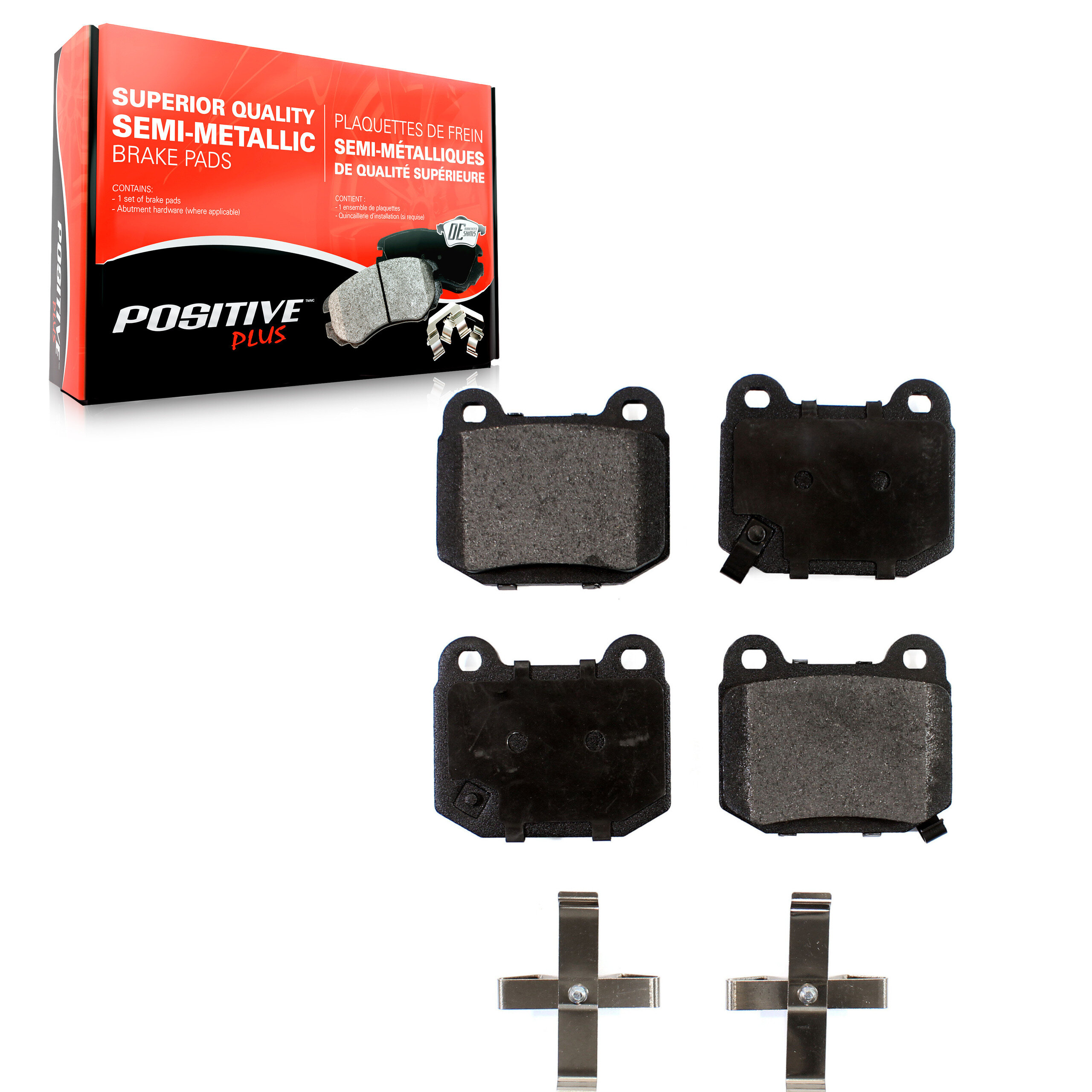 Positive Plus - PPF-D961 - Rear Disc Brake Pad