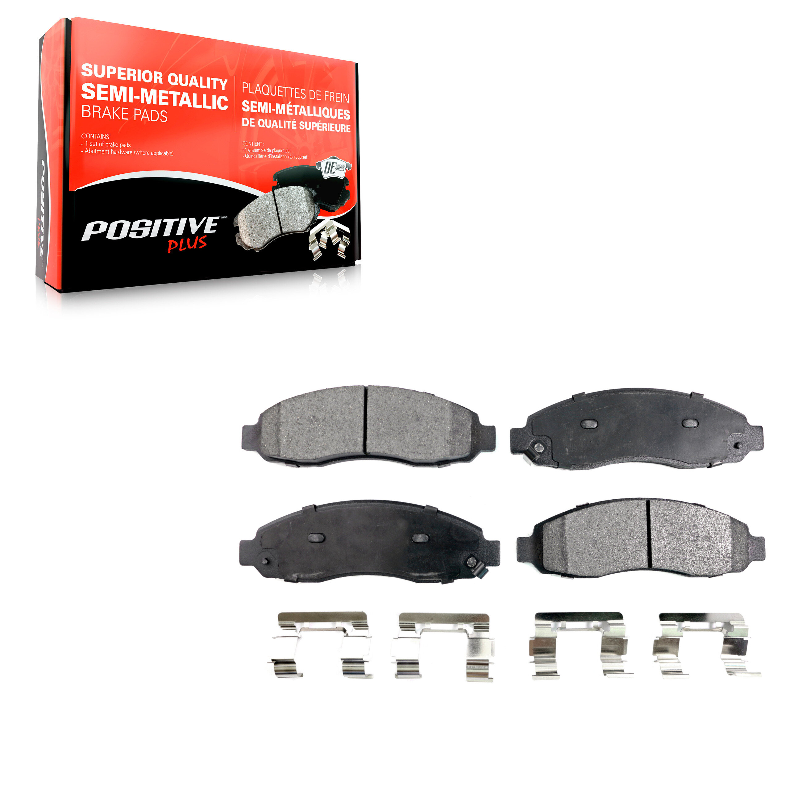 Positive Plus - PPF-D962 - Front Disc Brake Pad