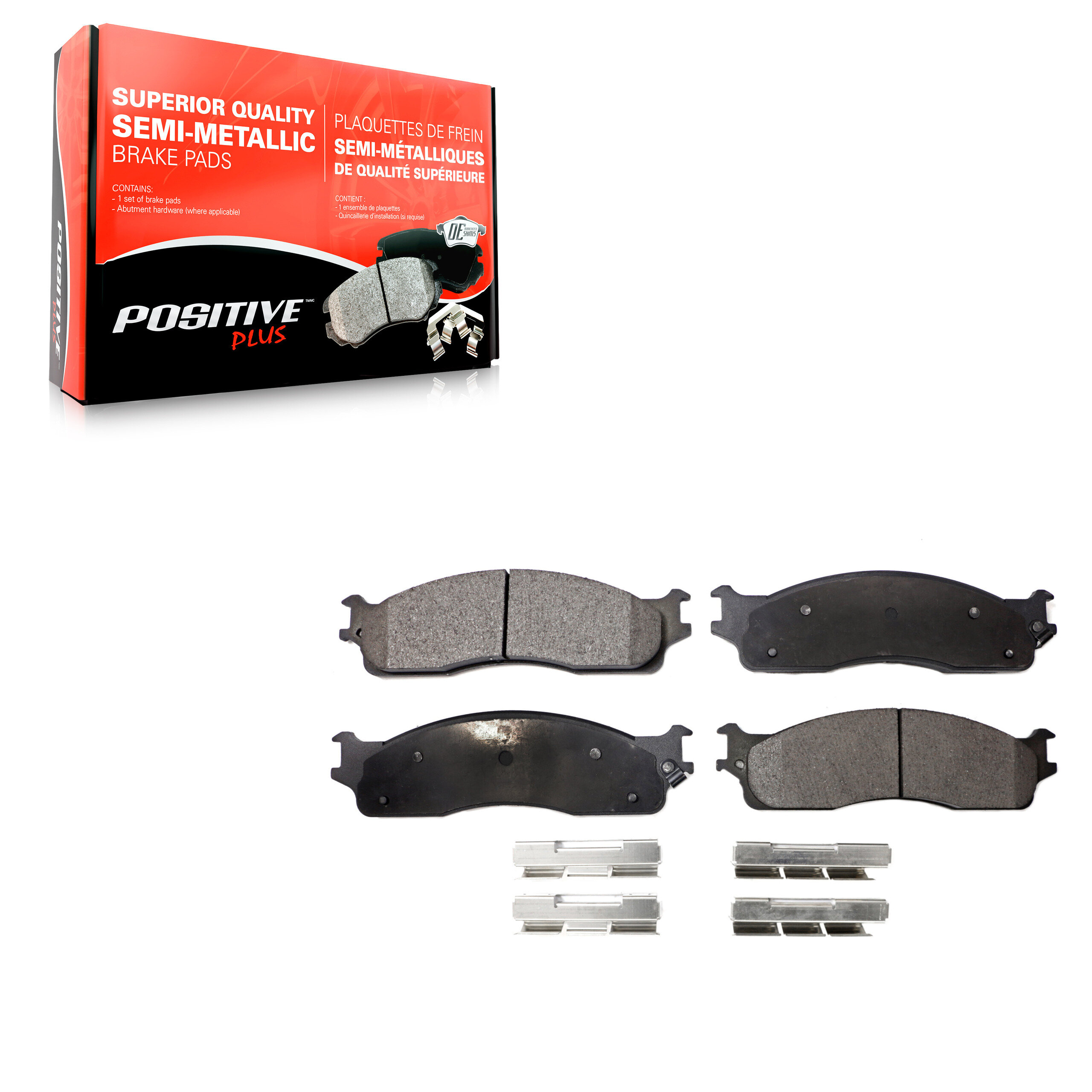 Positive Plus - PPF-D965 - Front Disc Brake Pad