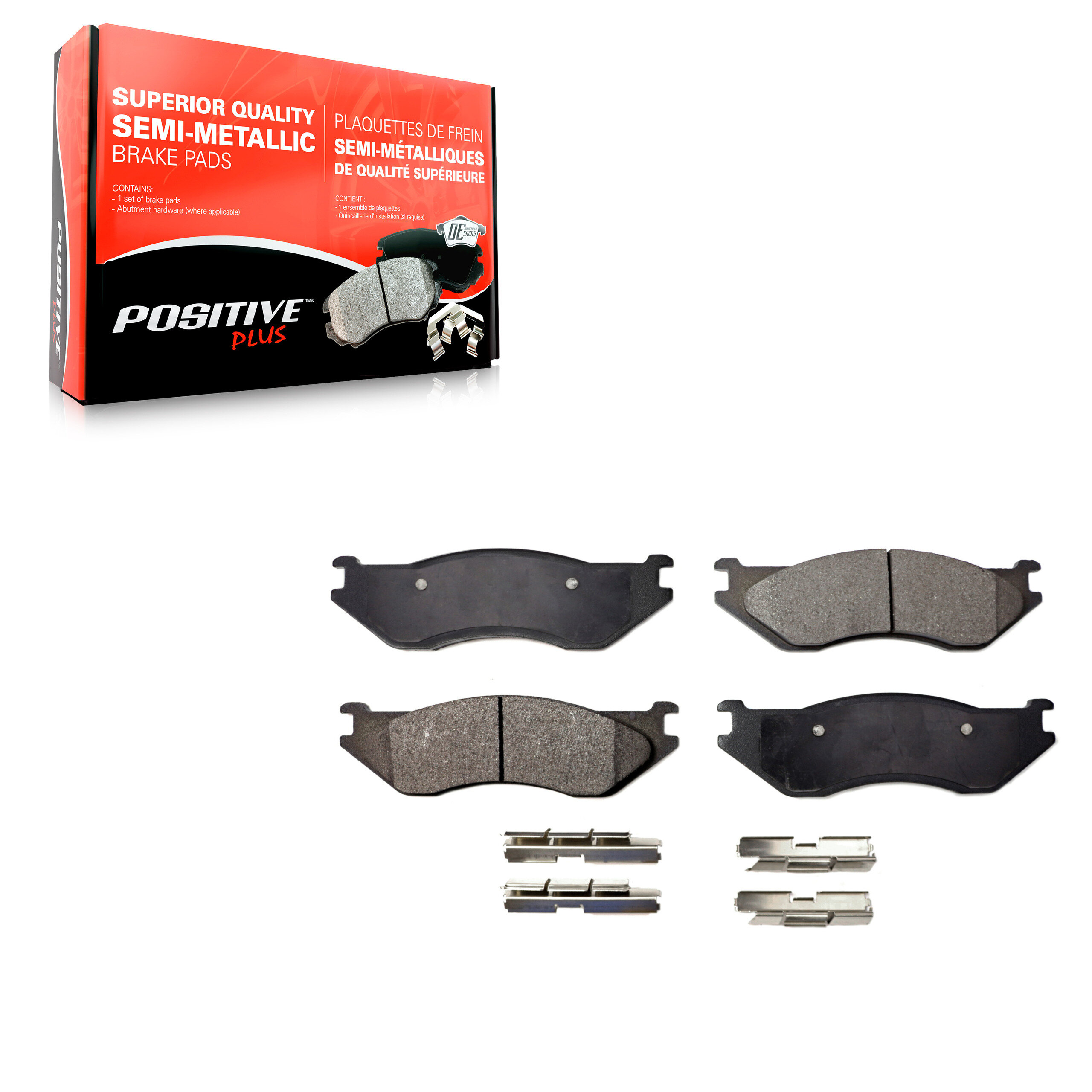 Positive Plus - PPF-D966 - Front Disc Brake Pad