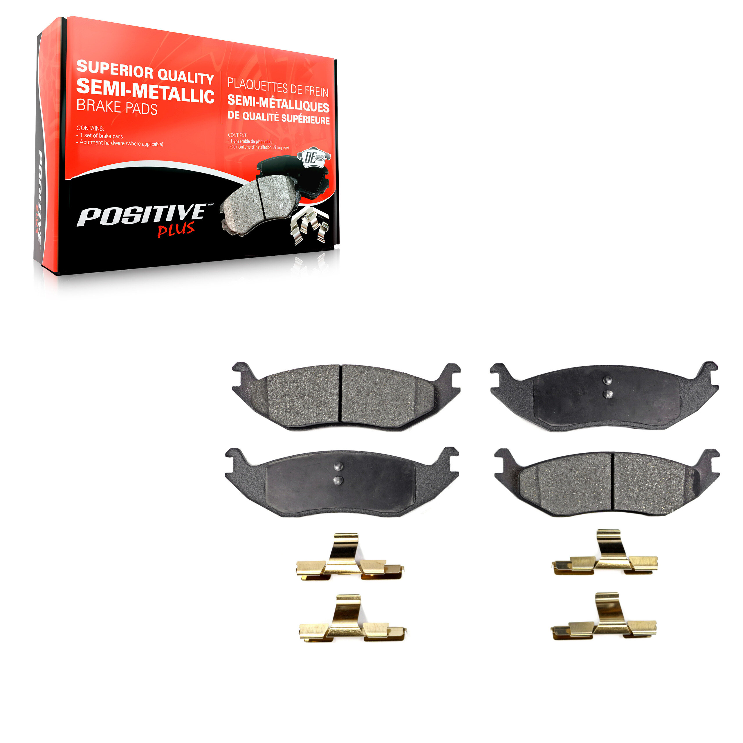 Positive Plus - PPF-D967 - Rear Disc Brake Pad