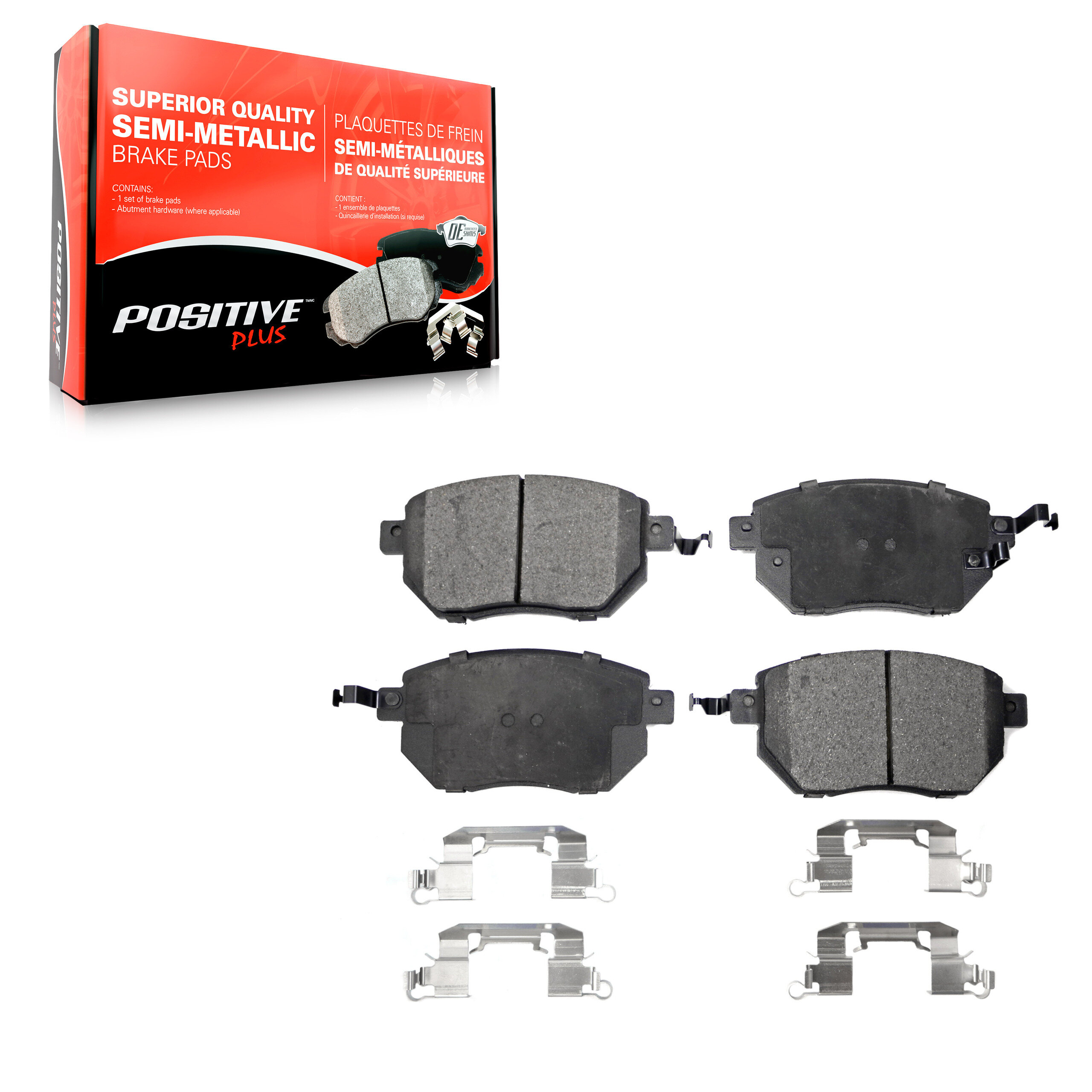 Positive Plus - PPF-D969 - Front Disc Brake Pad