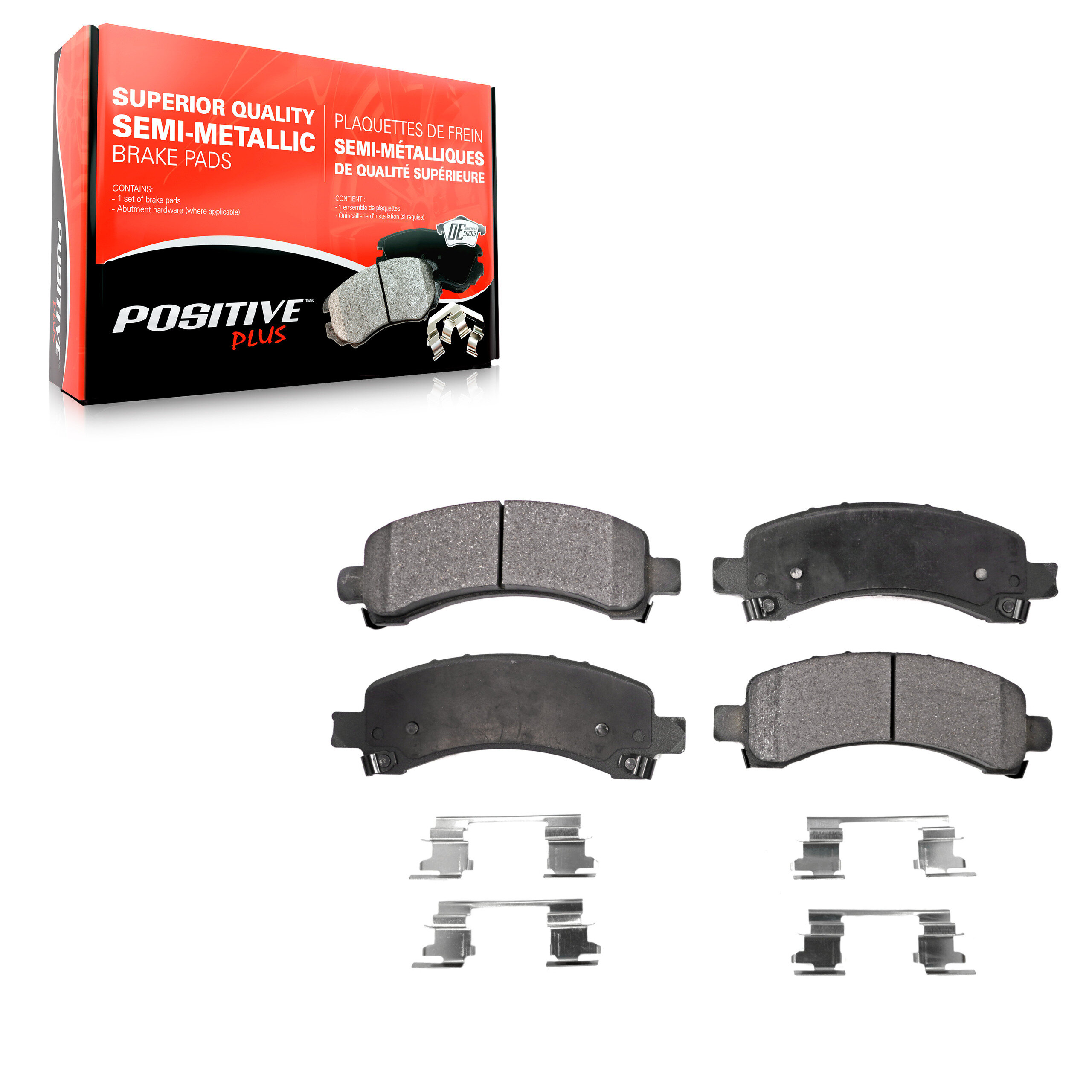 Positive Plus - PPF-D974A - Rear Disc Brake Pad