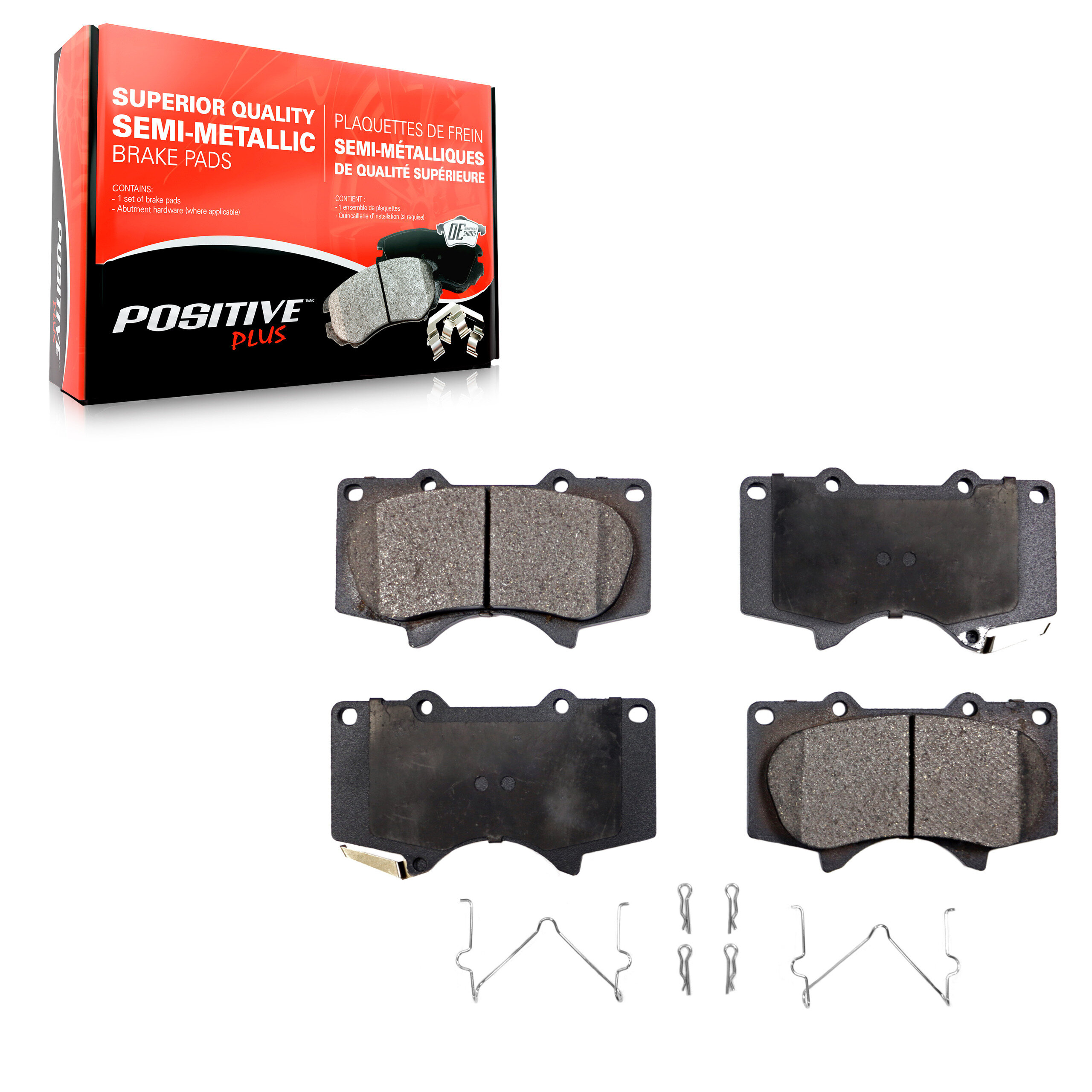 Positive Plus - PPF-D976 - Front Disc Brake Pad