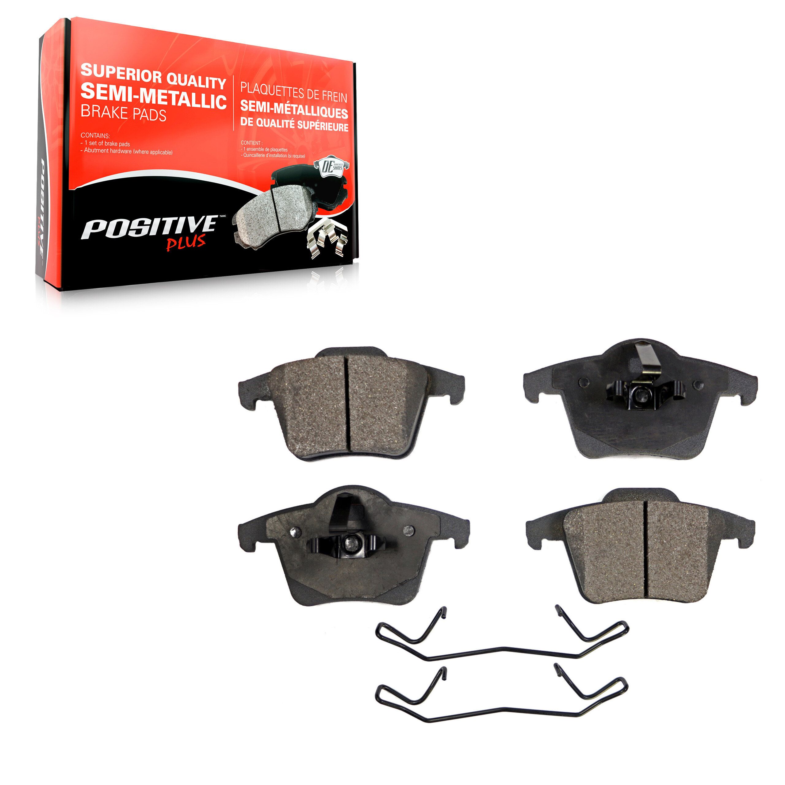 Positive Plus - PPF-D980 - Rear Disc Brake Pad