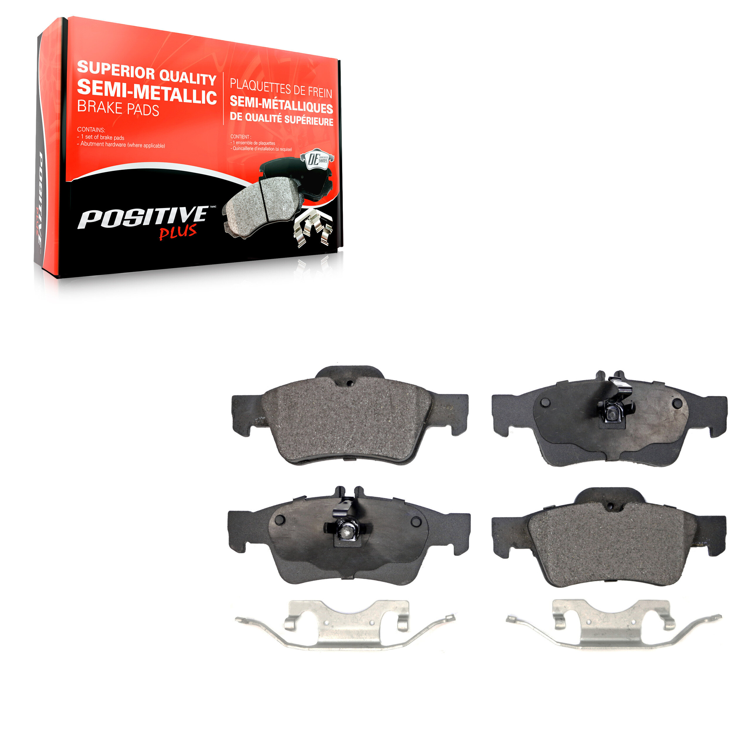 Positive Plus - PPF-D986 - Rear Disc Brake Pad