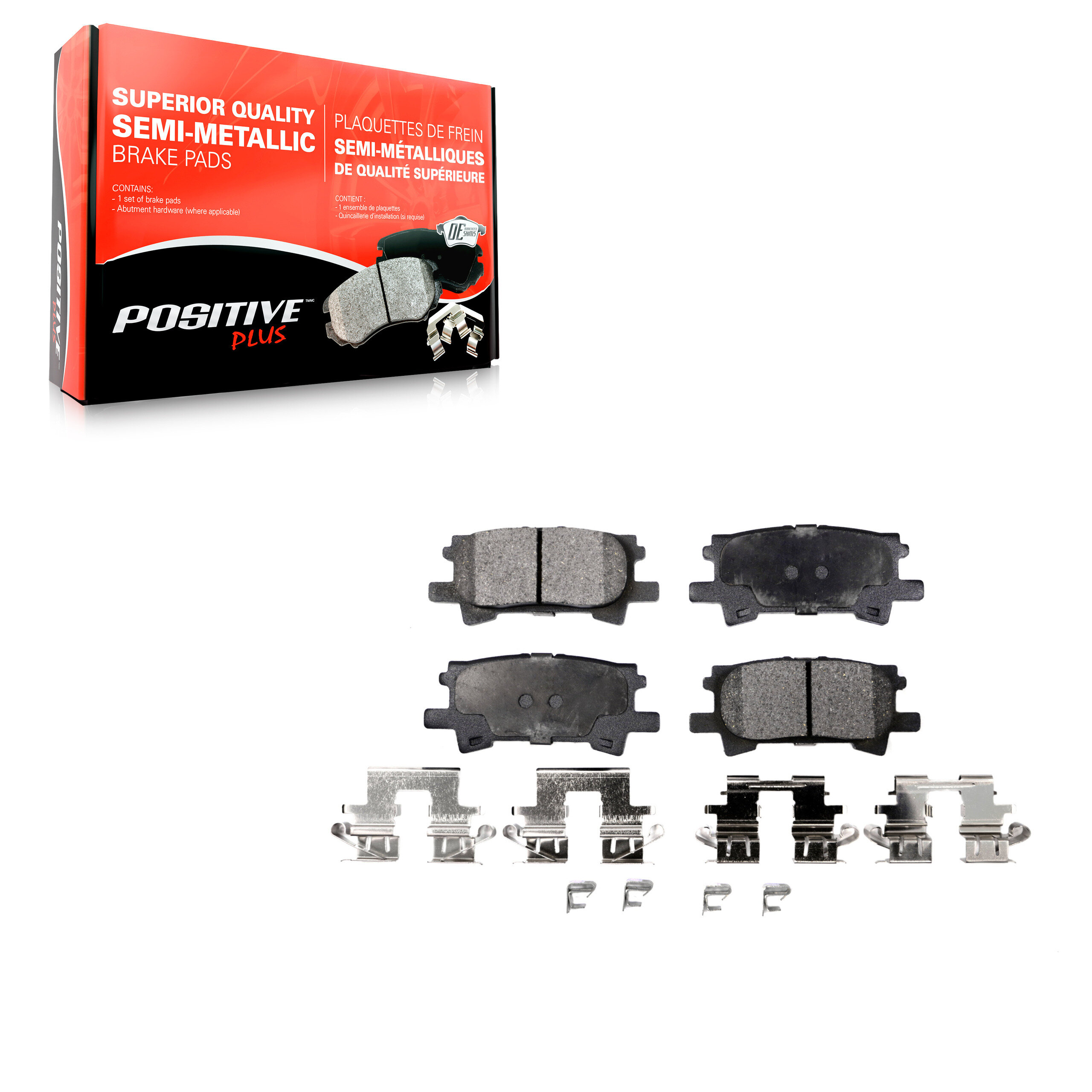 Positive Plus - PPF-D996 - Rear Disc Brake Pad