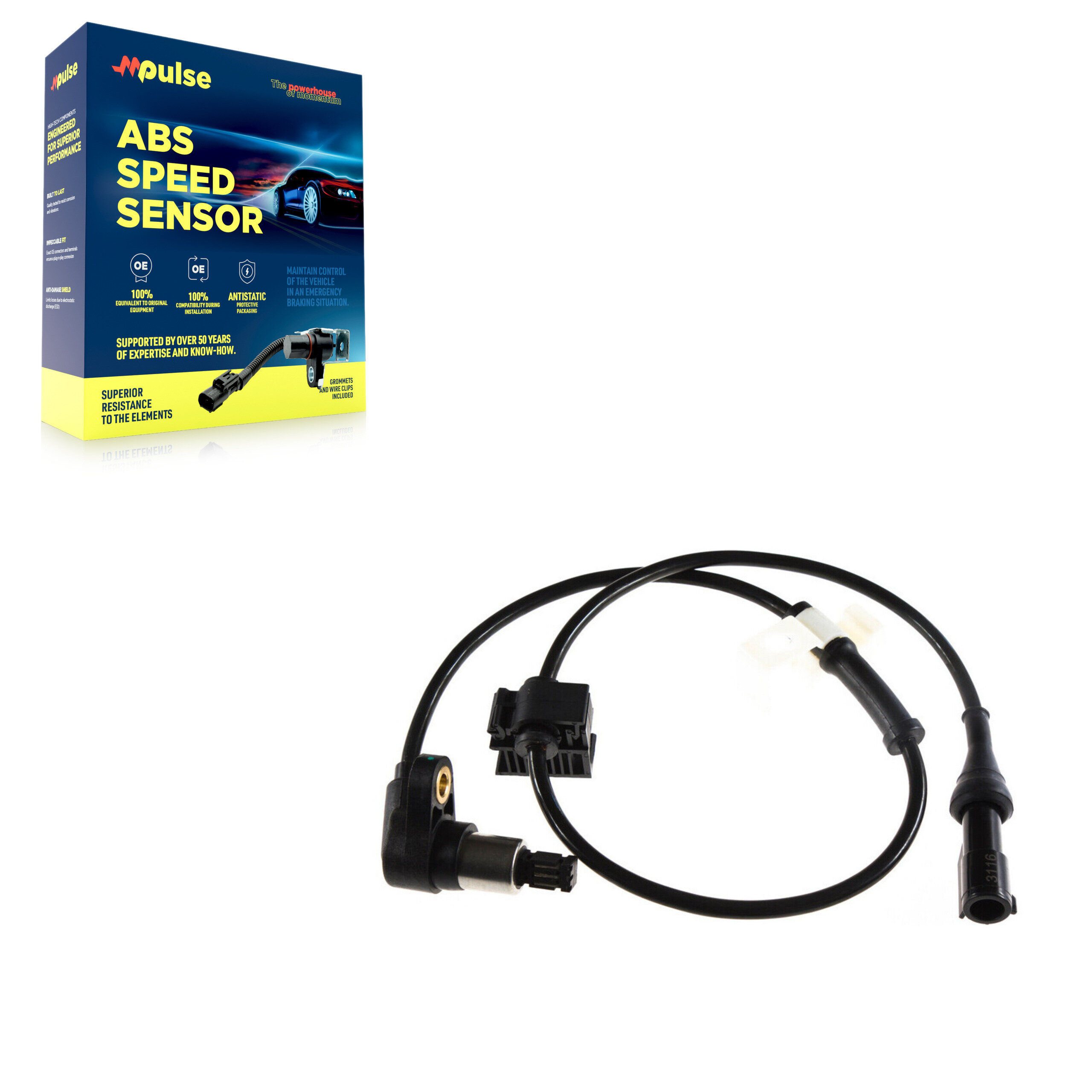 Mpulse - SEN-2ABS0454 - Front Right ABS Wheel Speed Sensor