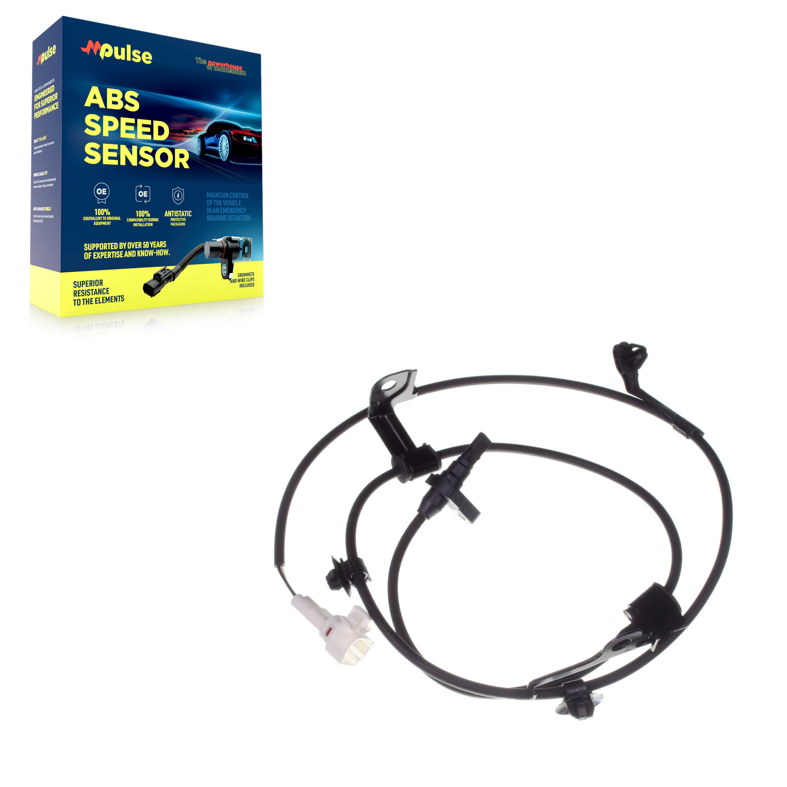 Mpulse - SEN-2ABS0619 - Front Left ABS Wheel Speed Sensor
