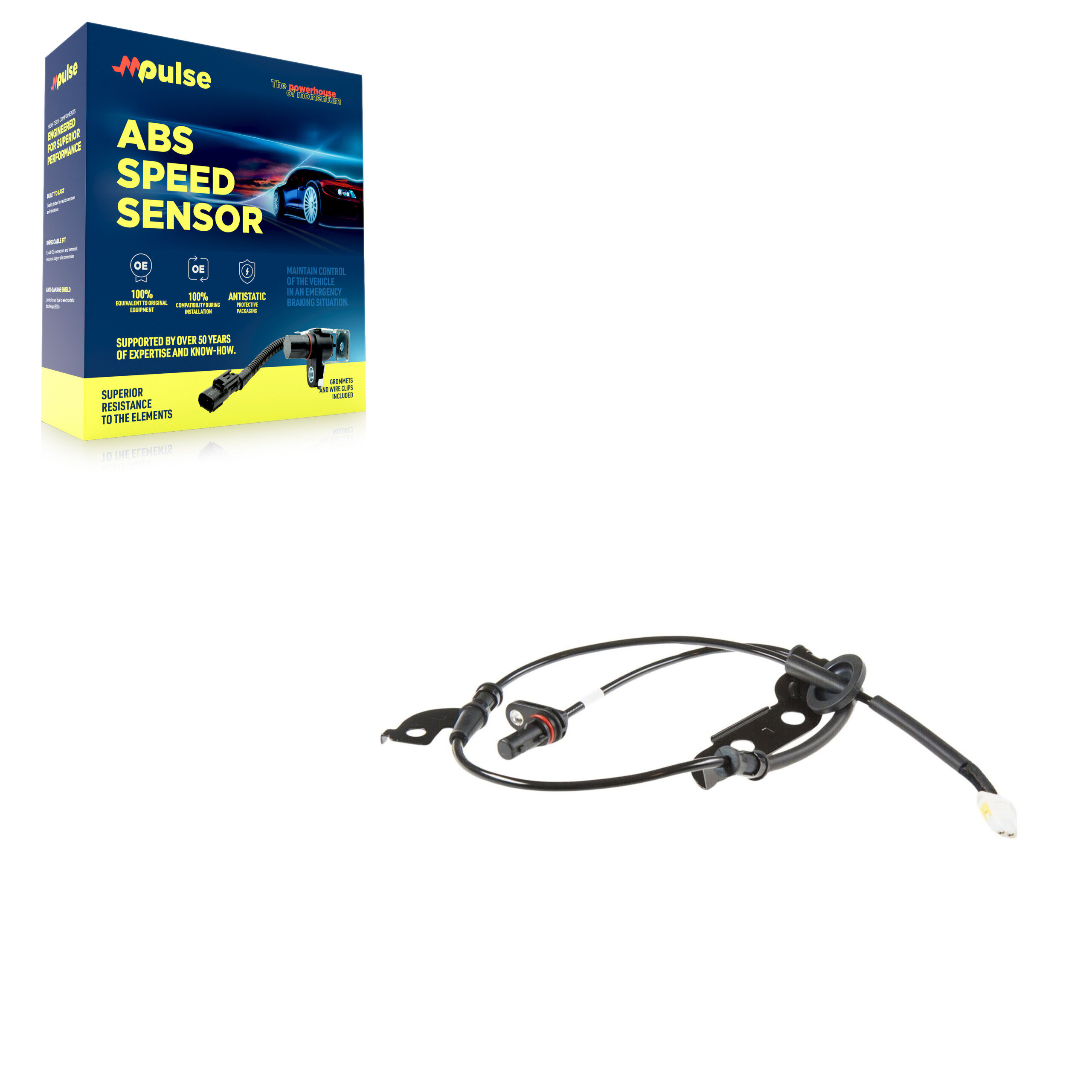 Mpulse - SEN-2ABS0630 - Rear Left ABS Wheel Speed Sensor