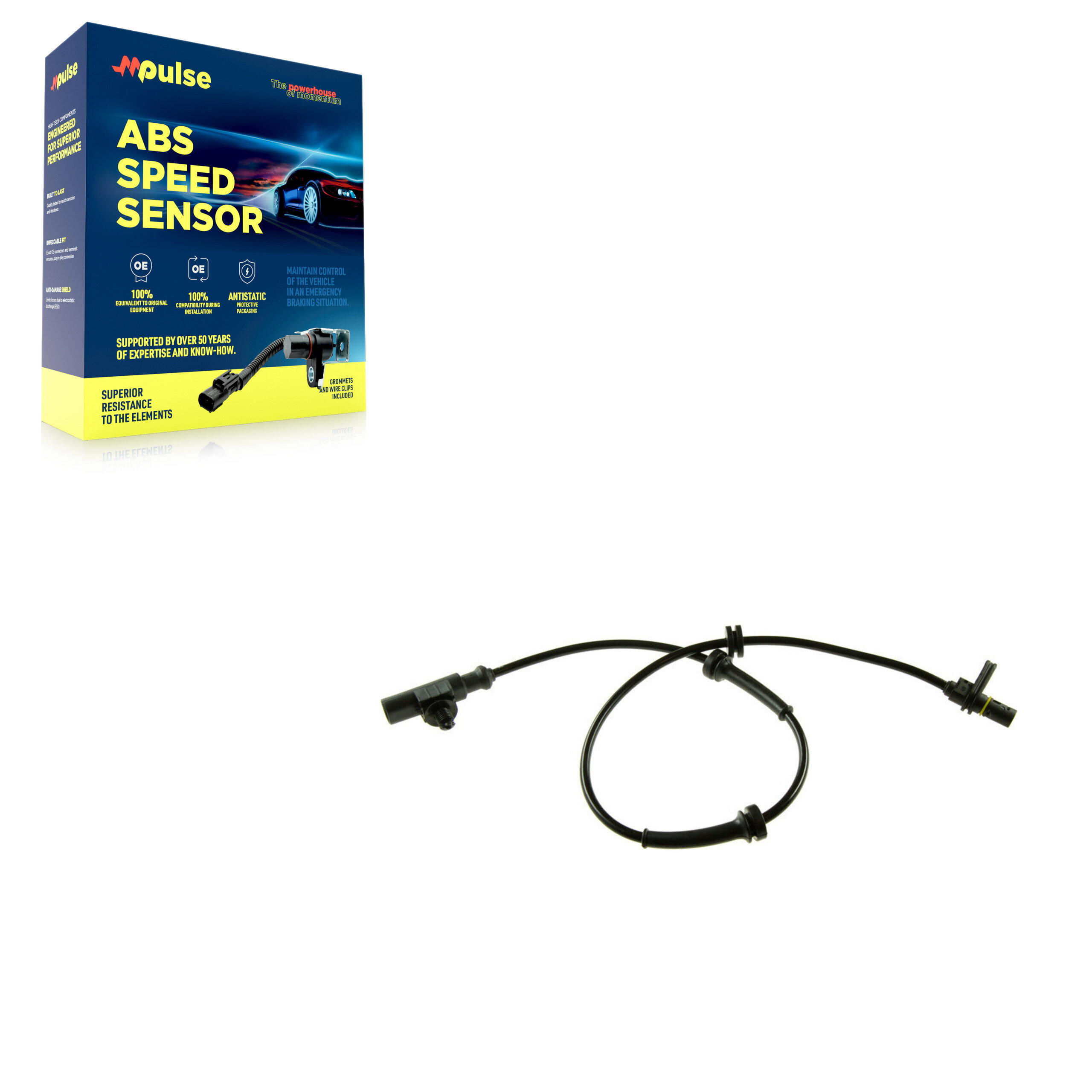 Mpulse - SEN-2ABS0727 - Rear Right ABS Wheel Speed Sensor