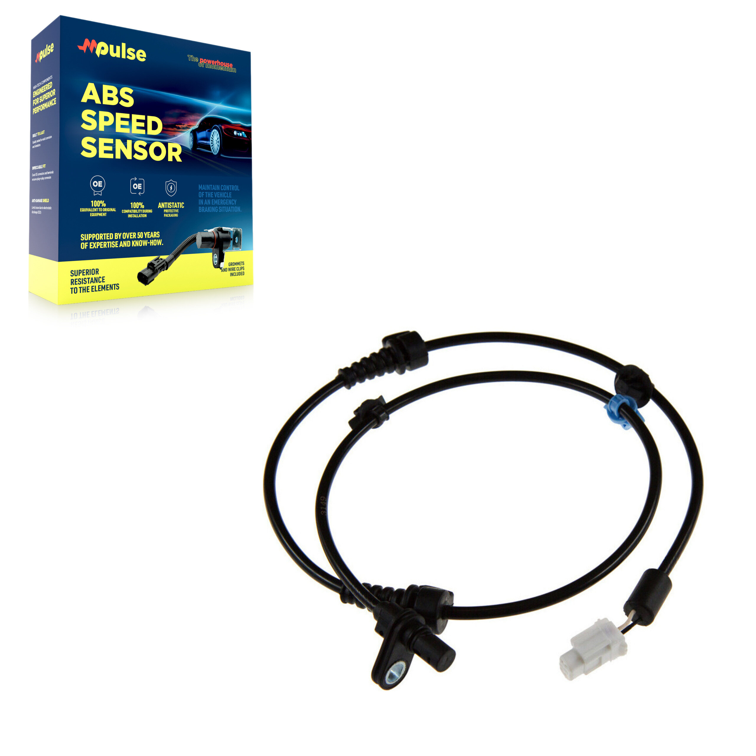 Mpulse - SEN-2ABS0742 - Rear Right ABS Wheel Speed Sensor