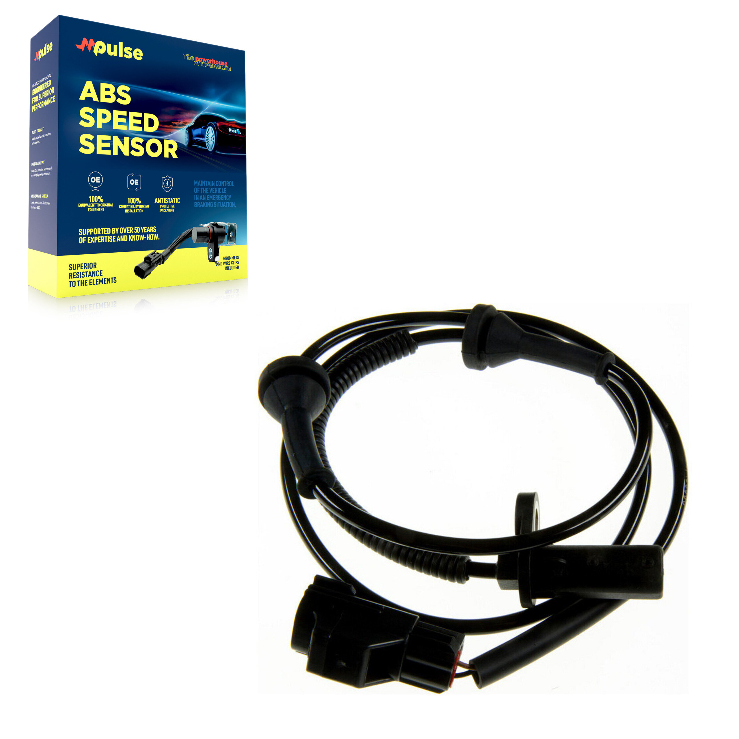 Mpulse - SEN-2ABS0748 - Front Left ABS Wheel Speed Sensor