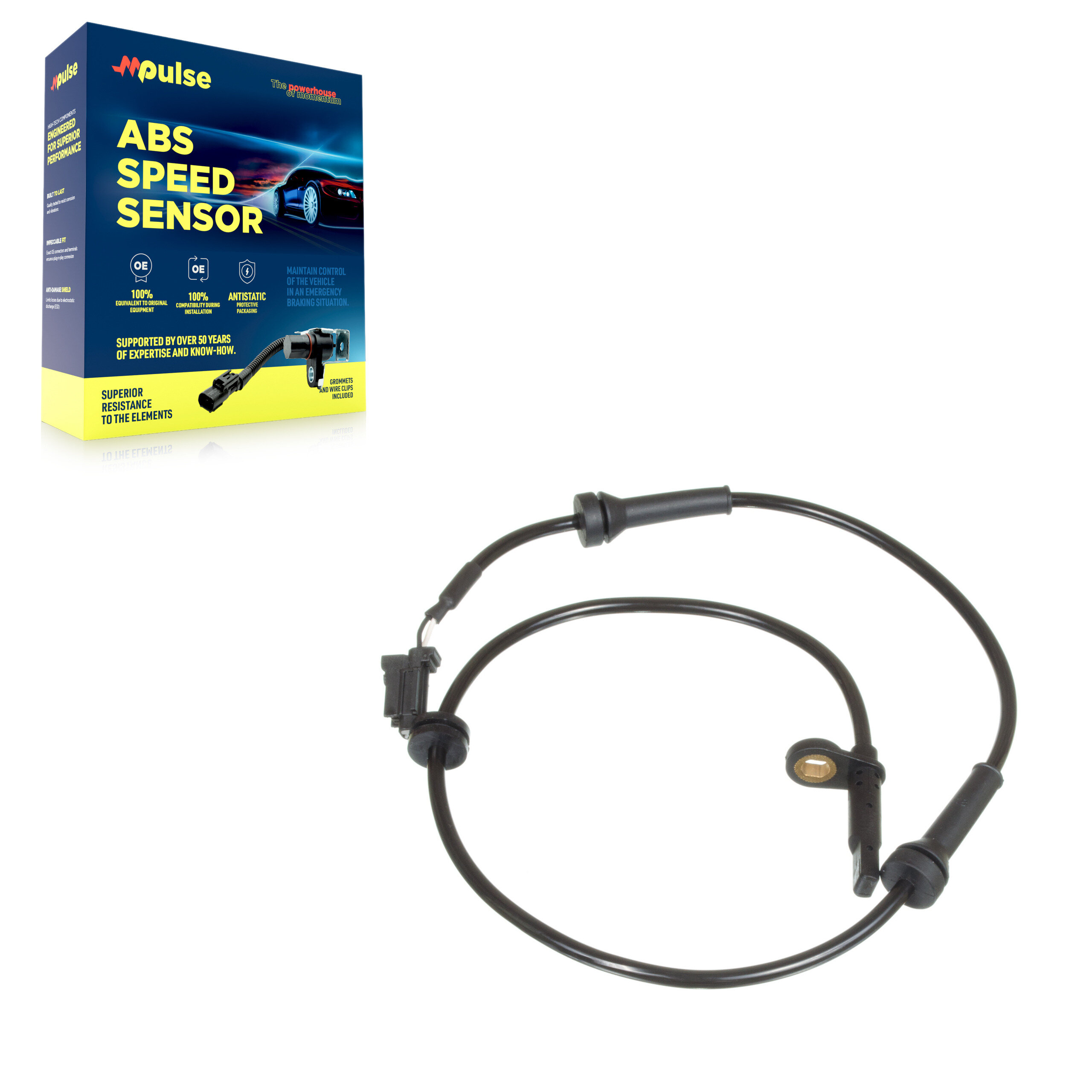 Mpulse - SEN-2ABS0808 - Front Left ABS Wheel Speed Sensor