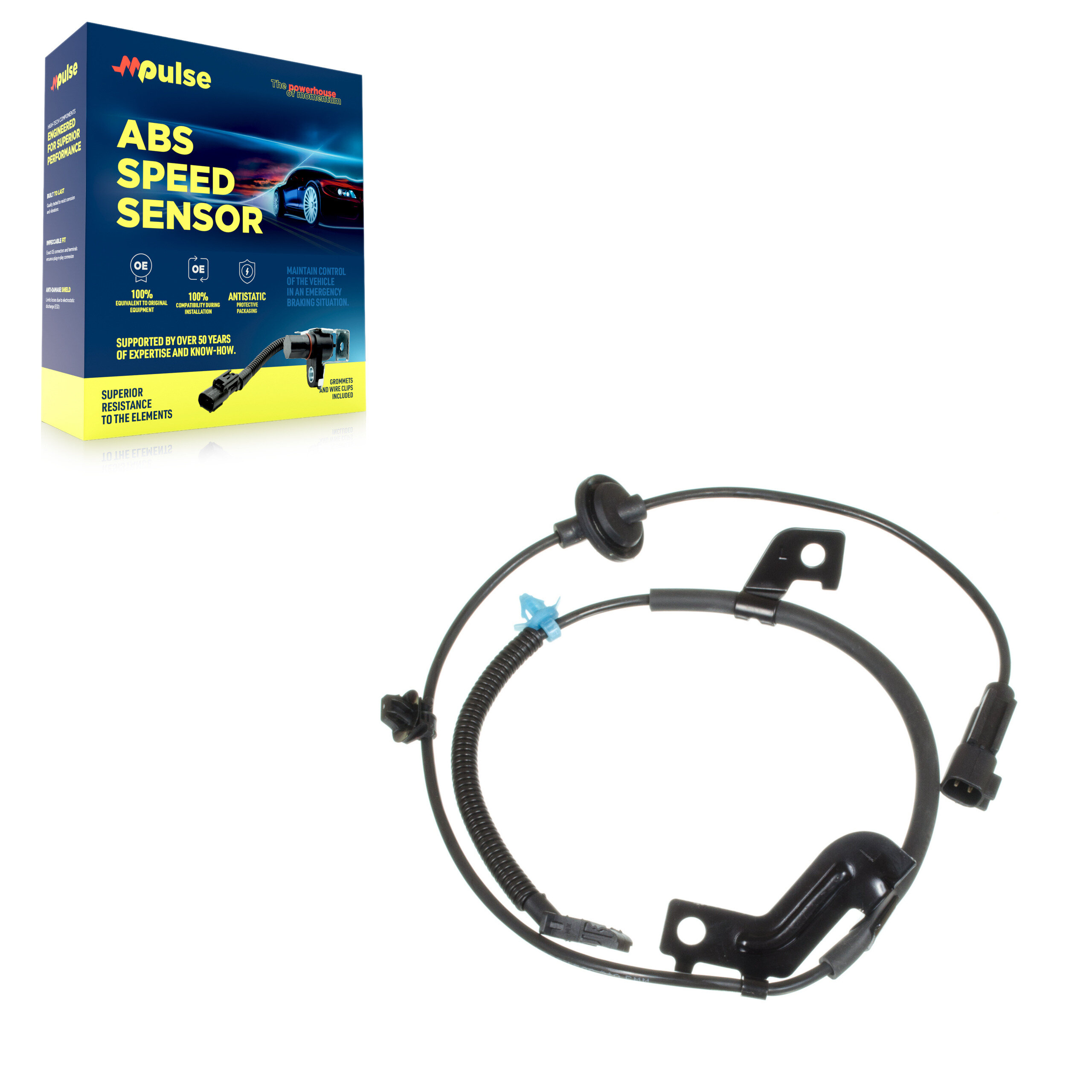 Mpulse - SEN-2ABS0811 - Rear Left ABS Wheel Speed Sensor