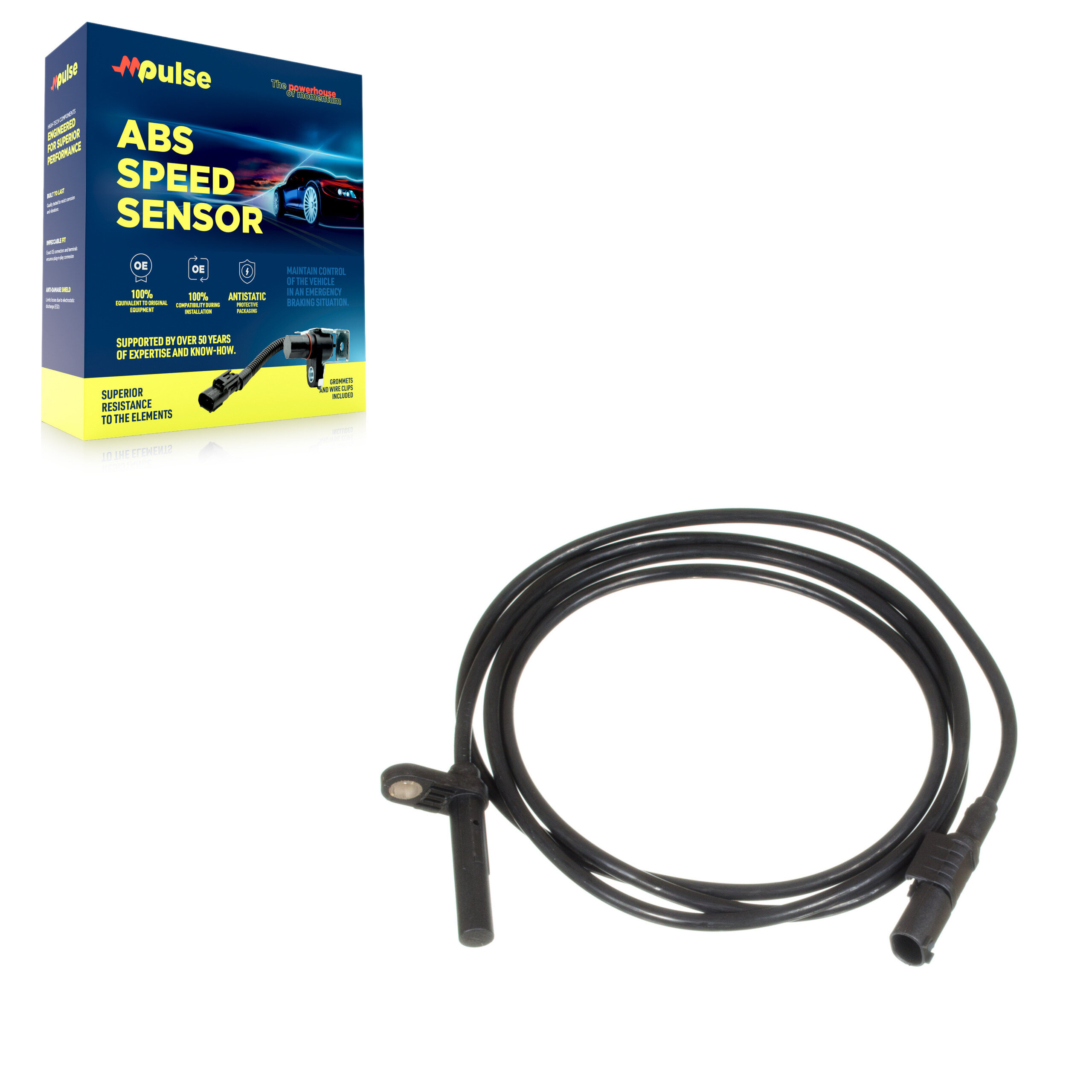 Mpulse - SEN-2ABS0848 - Rear Left ABS Wheel Speed Sensor