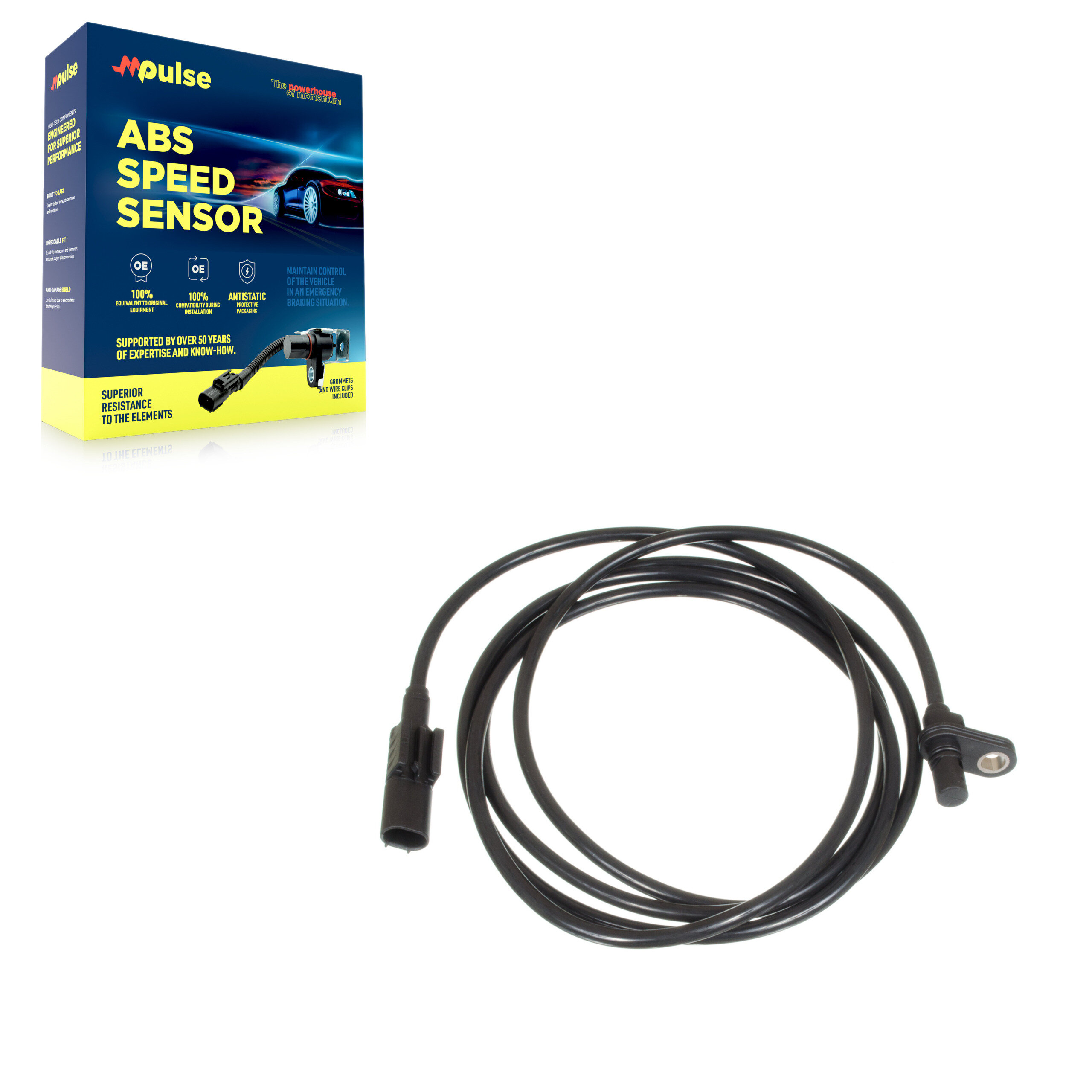 Mpulse - SEN-2ABS0849 - Rear Left ABS Wheel Speed Sensor