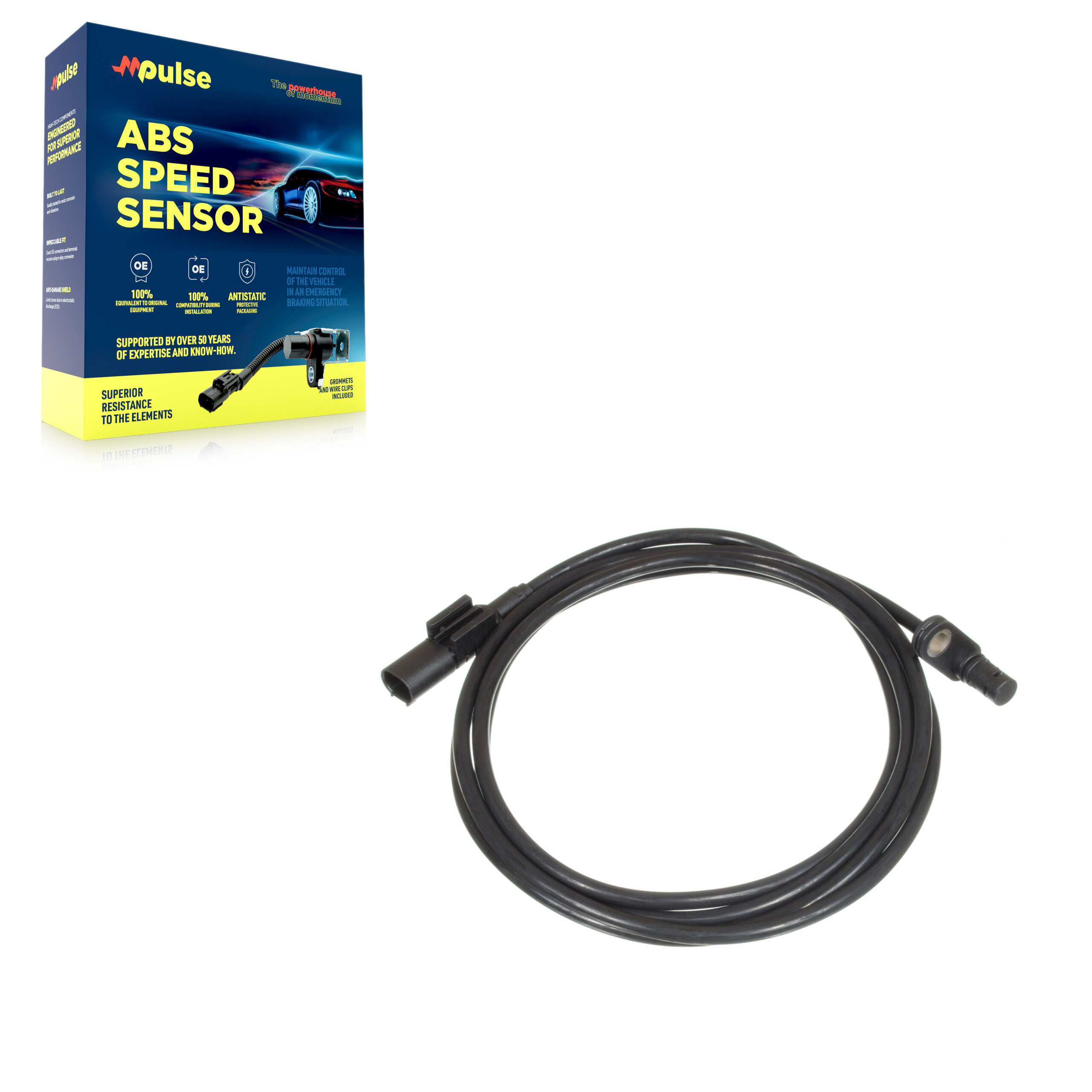 Mpulse - SEN-2ABS0850 - Rear Right ABS Wheel Speed Sensor