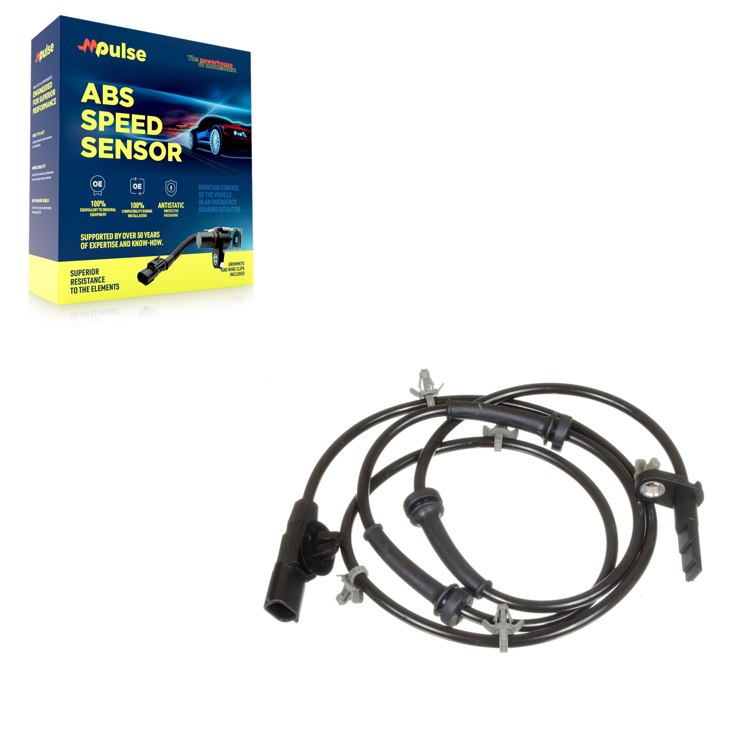 Mpulse - SEN-2ABS0852 - Rear Left ABS Wheel Speed Sensor