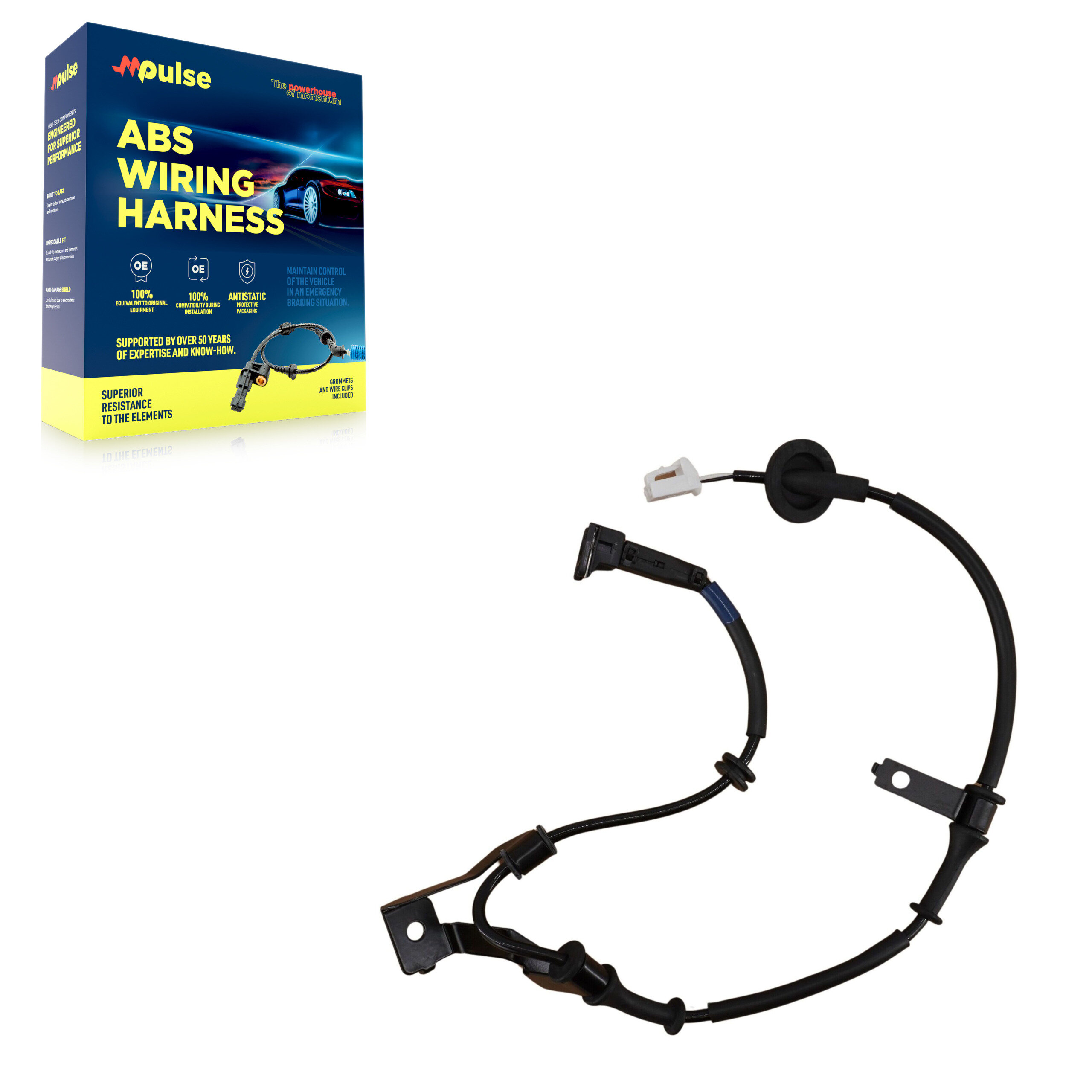 Mpulse - SEN-2ABS0917 - Rear Left ABS Wheel Speed Sensor Wiring Harness