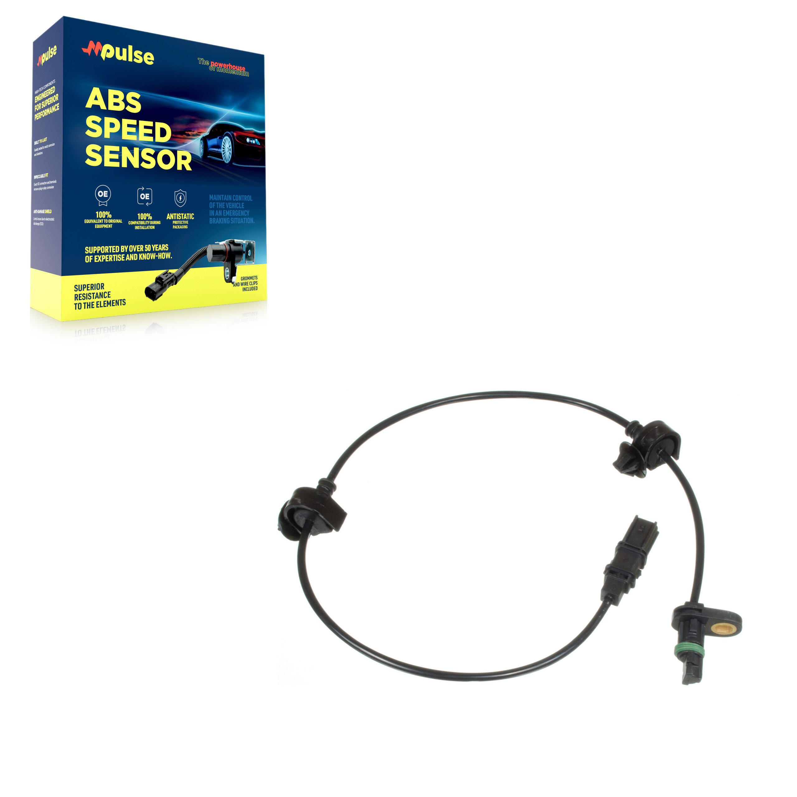 Mpulse - SEN-2ABS0923 - Rear Left ABS Wheel Speed Sensor