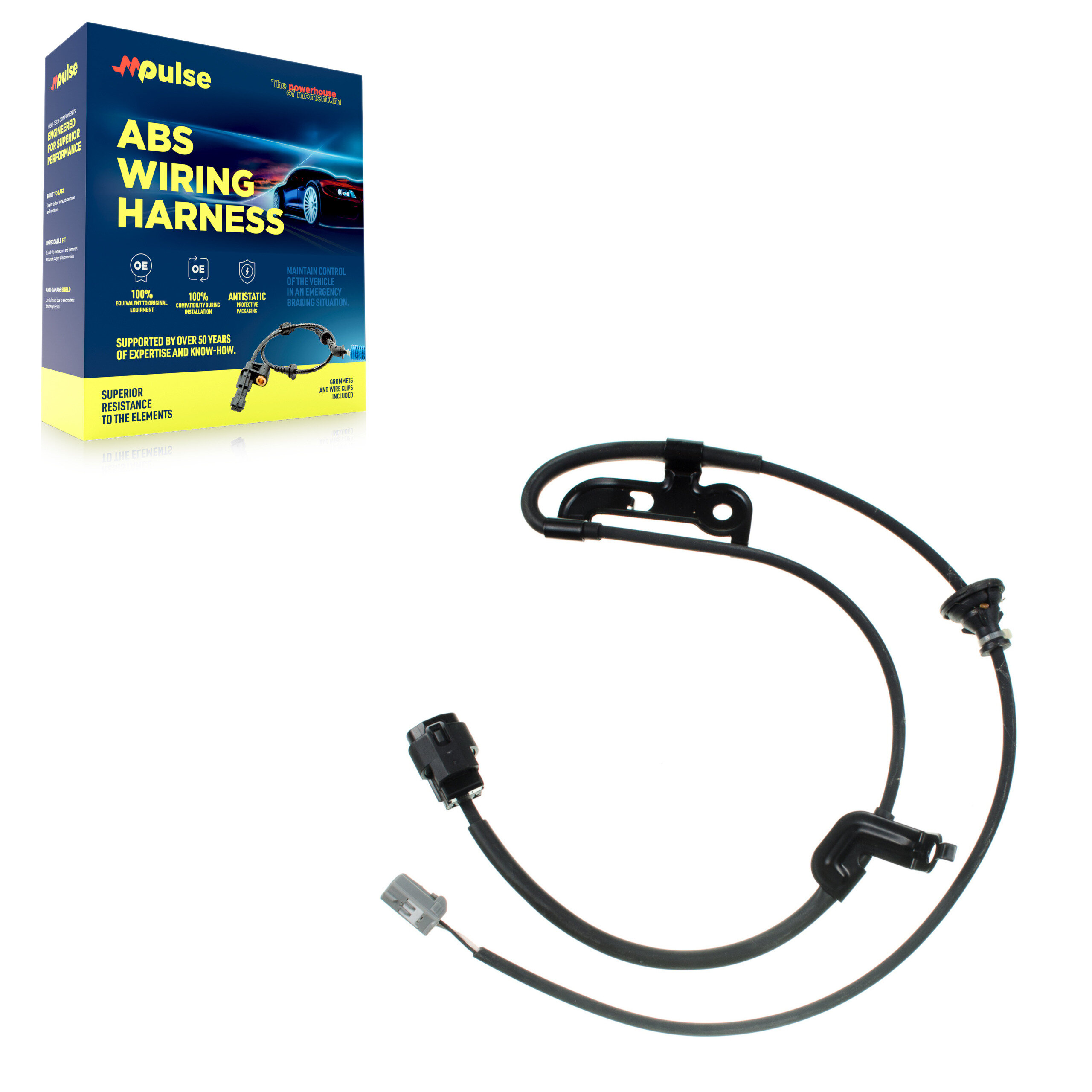 Mpulse - SEN-2ABS0939 - Rear Left ABS Wheel Speed Sensor Wiring Harness
