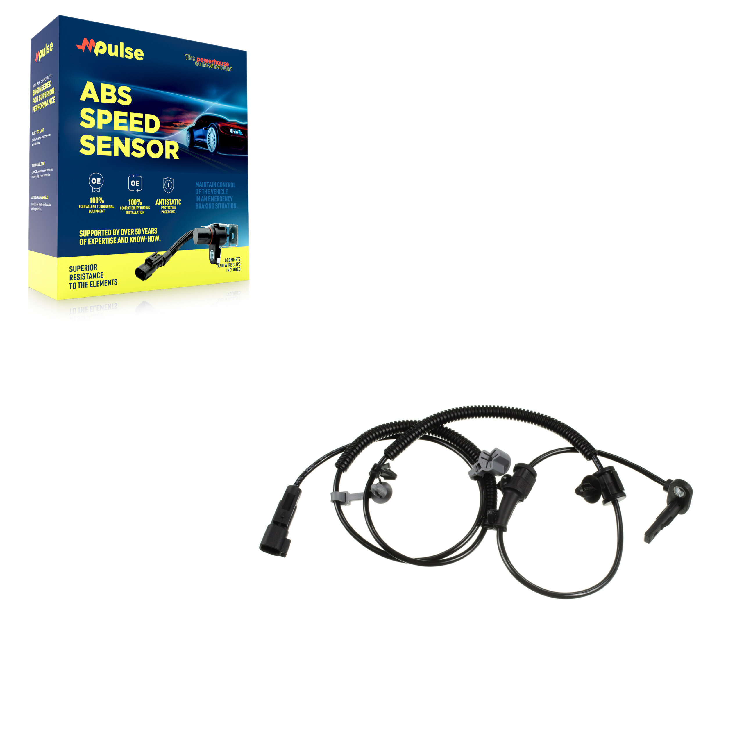 Mpulse - SEN-2ABS0998 - Rear Left ABS Wheel Speed Sensor