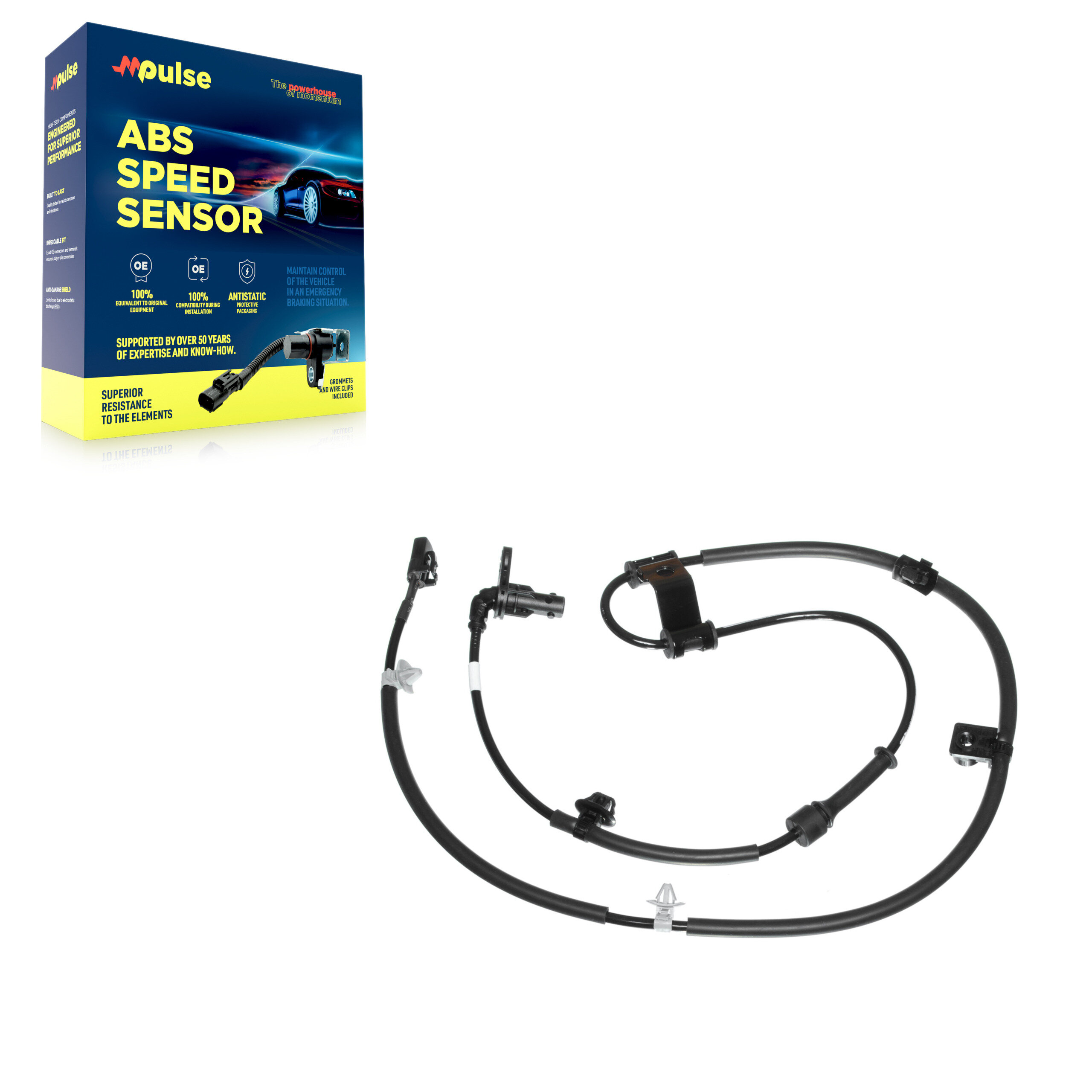Mpulse - SEN-2ABS1003 - Front Left ABS Wheel Speed Sensor