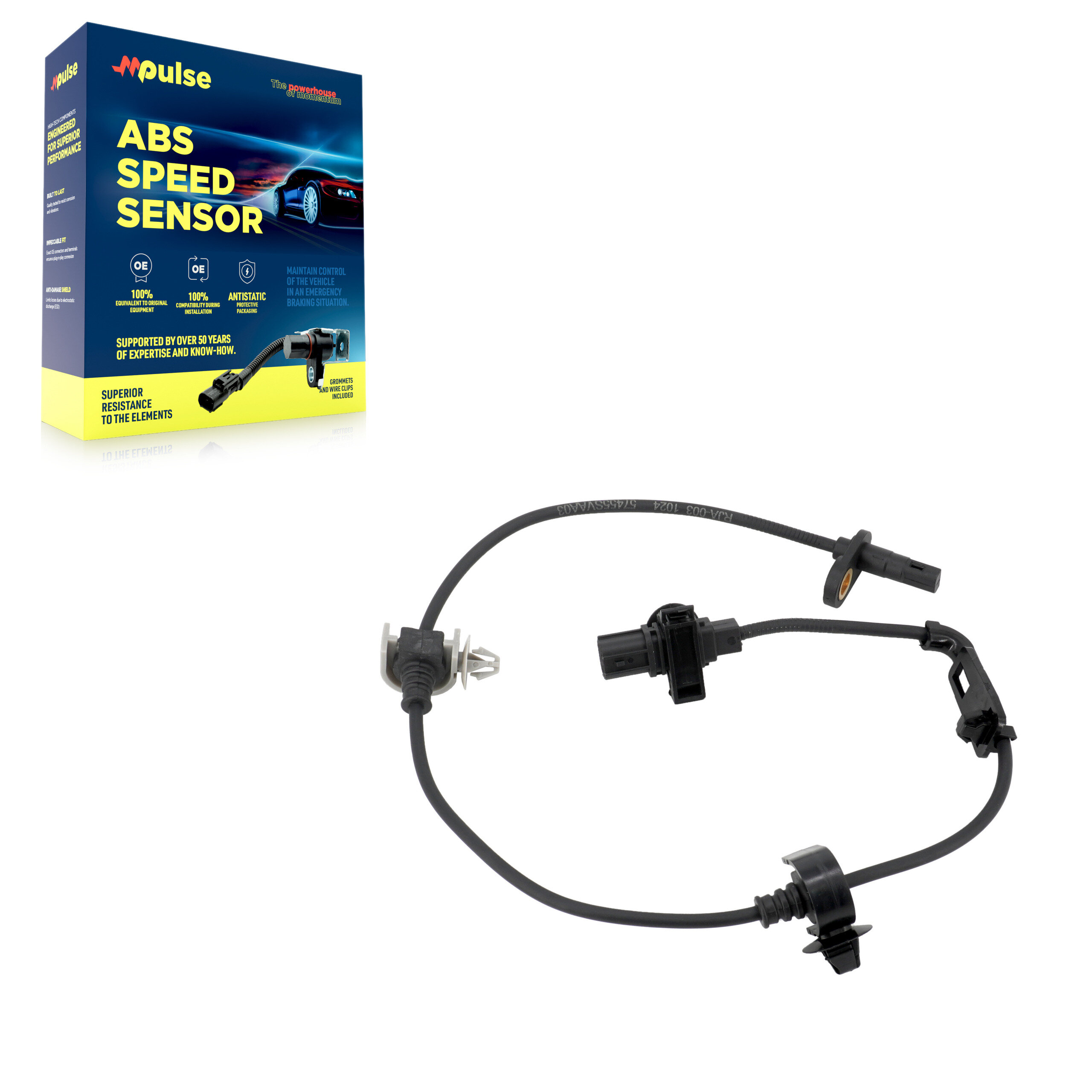Mpulse - SEN-2ABS1038 - Front Left ABS Wheel Speed Sensor